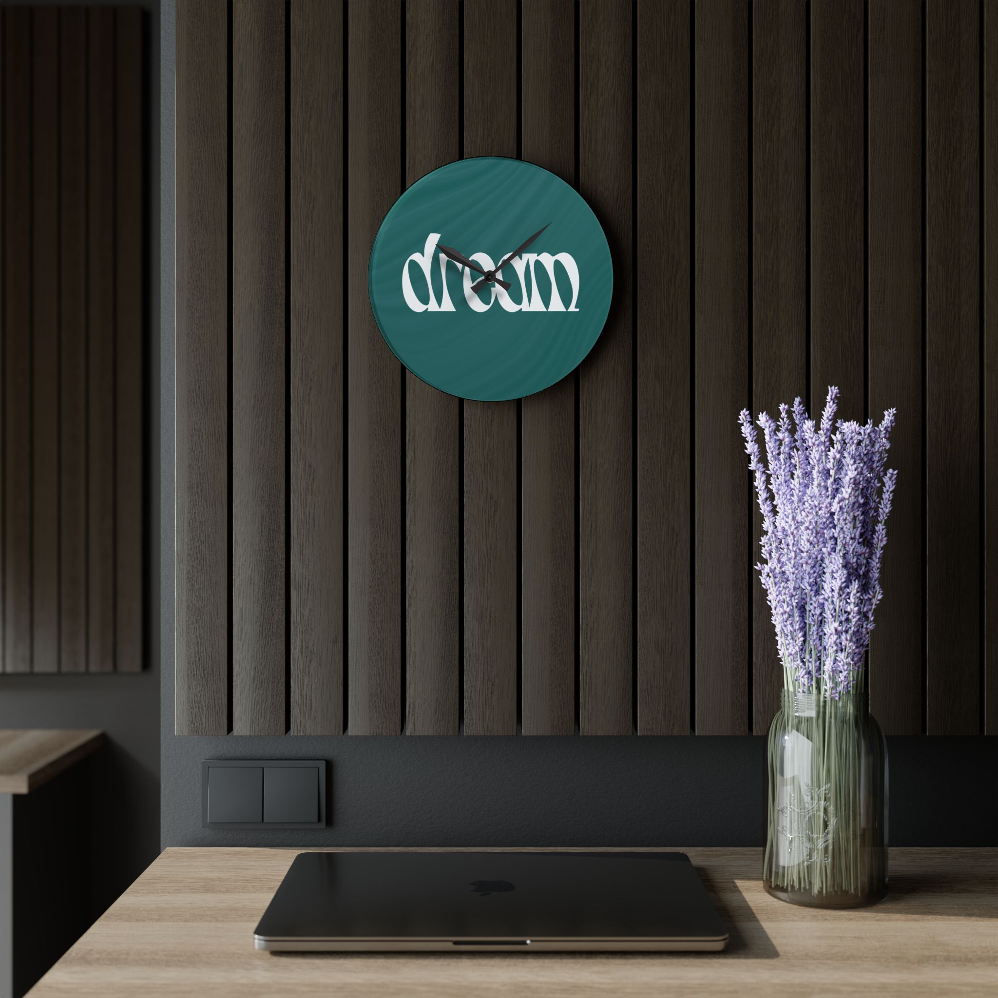 DREAM Acrylic Wall Clock - Image 18