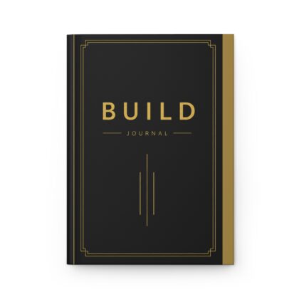 BUILD Hardcover Journal (in Black)