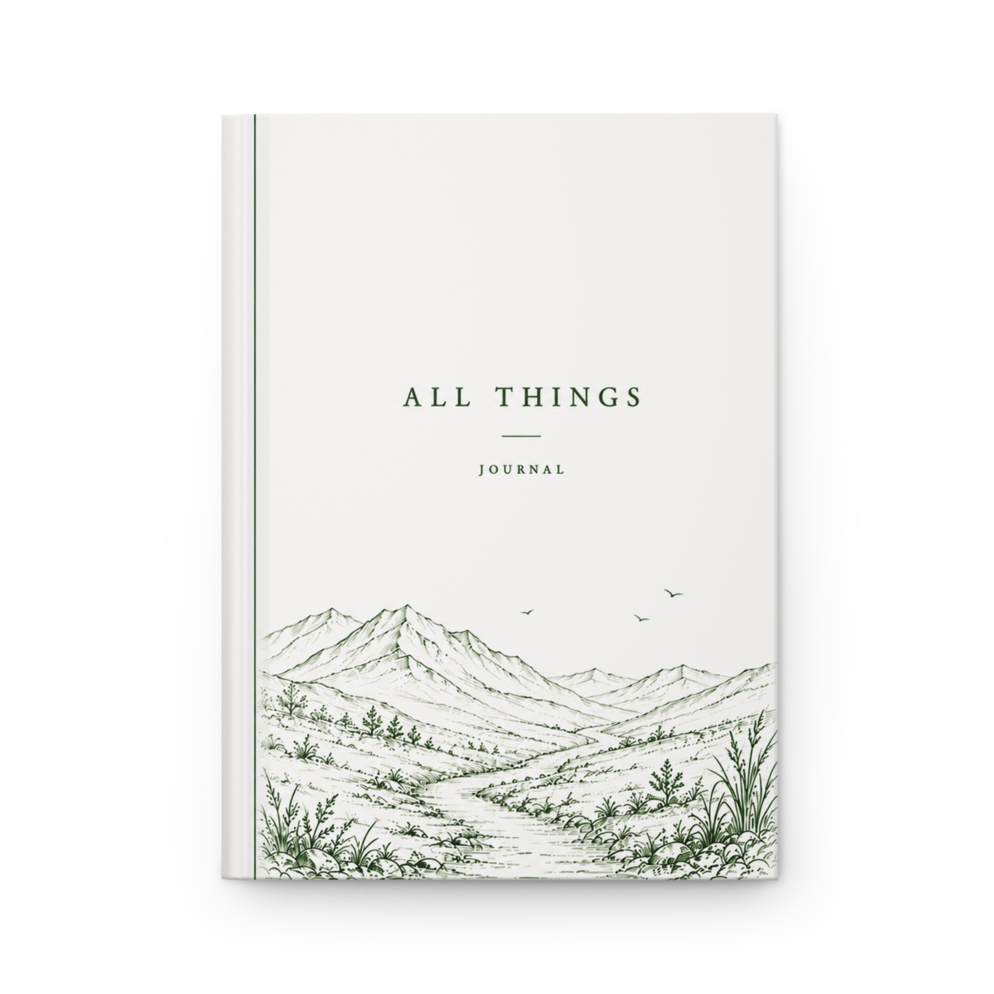 Cornerstone Journal (in White & Green)