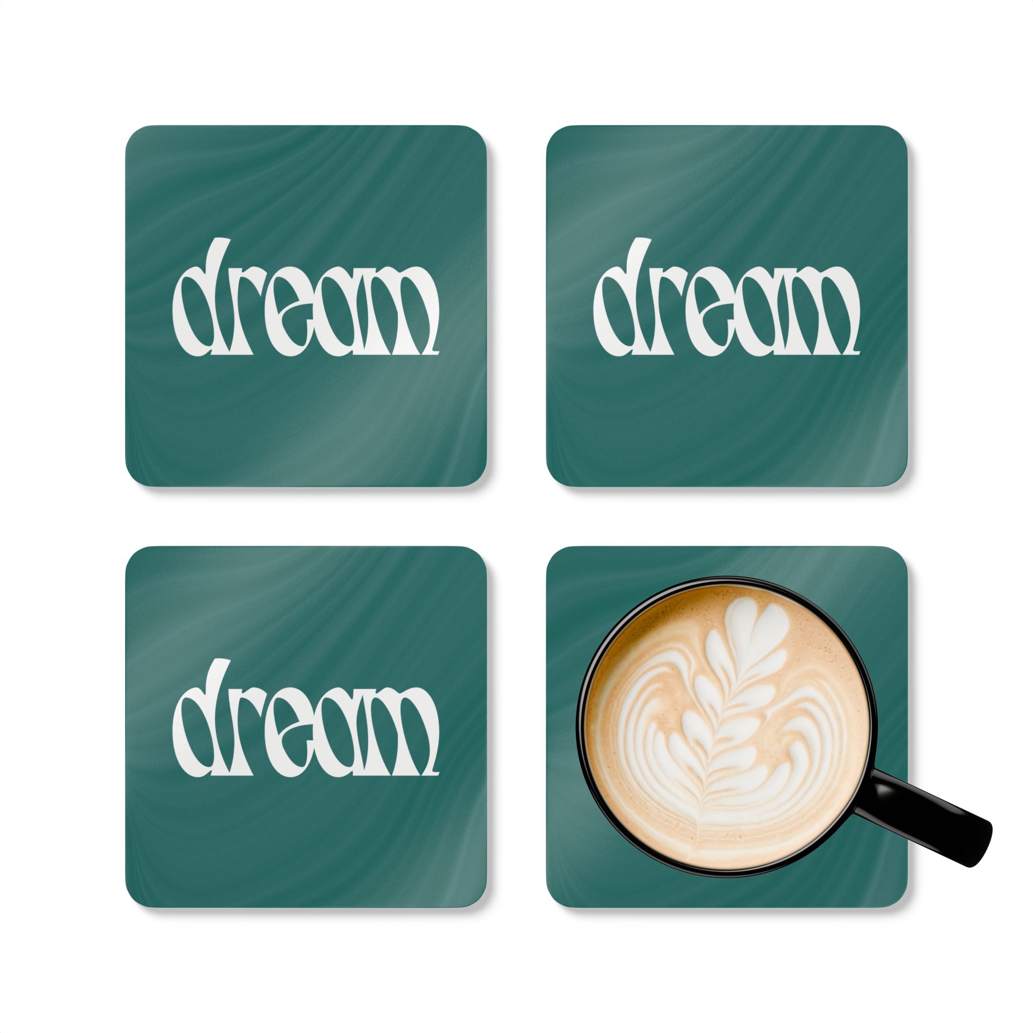 DREAM Cork Coaster Set - Image 5