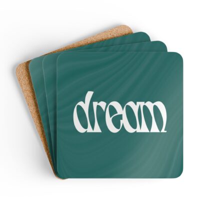 DREAM Cork Coaster Set