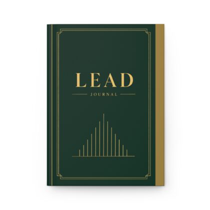 LEAD Hardcover Journal (in Green)