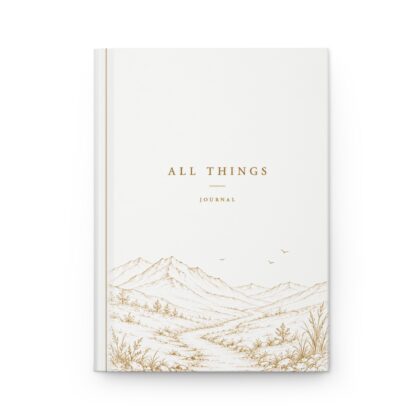 Cornerstone Journal (in White & Gold)
