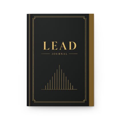 LEAD Hardcover Journal (in Black)