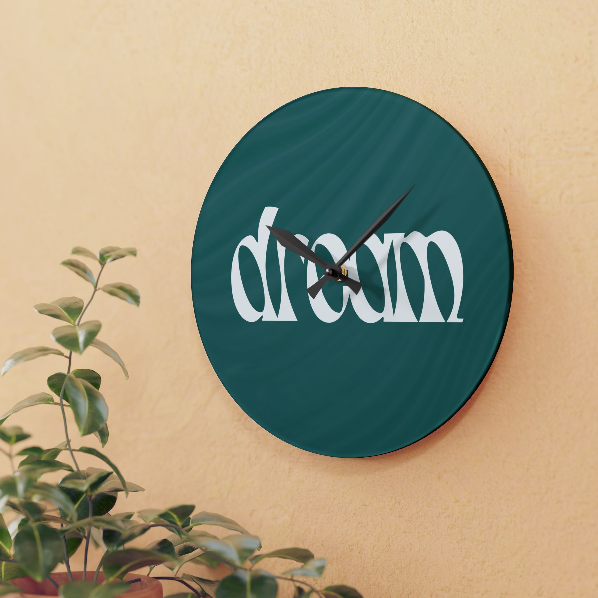 DREAM Acrylic Wall Clock - Image 15