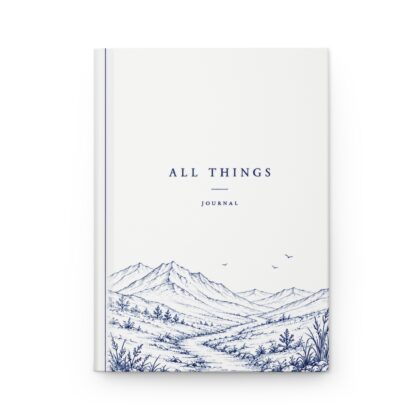 Cornerstone Journal (in White & Blue)