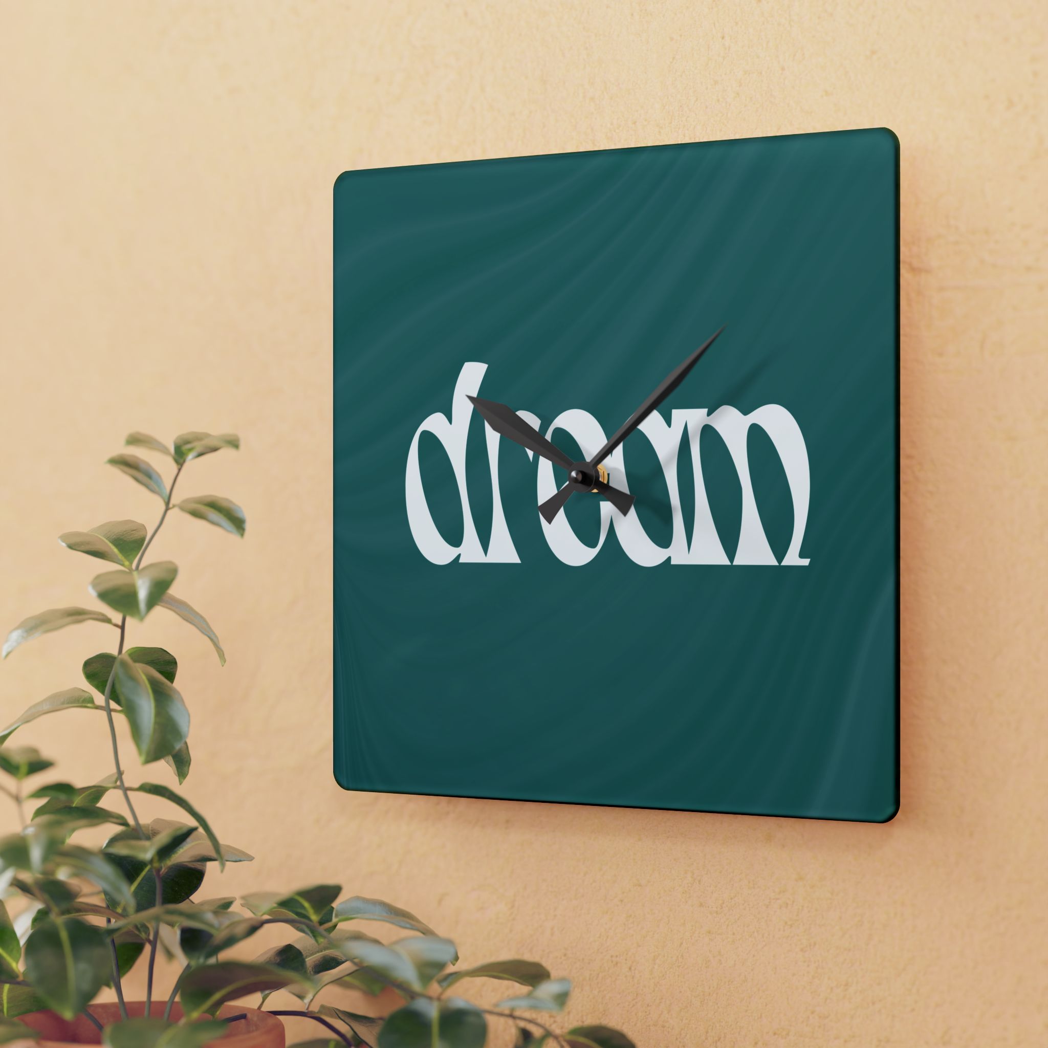 DREAM Acrylic Wall Clock - Image 9
