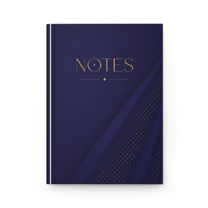 NOTES Hardcover Journal (Multiply x Blue)