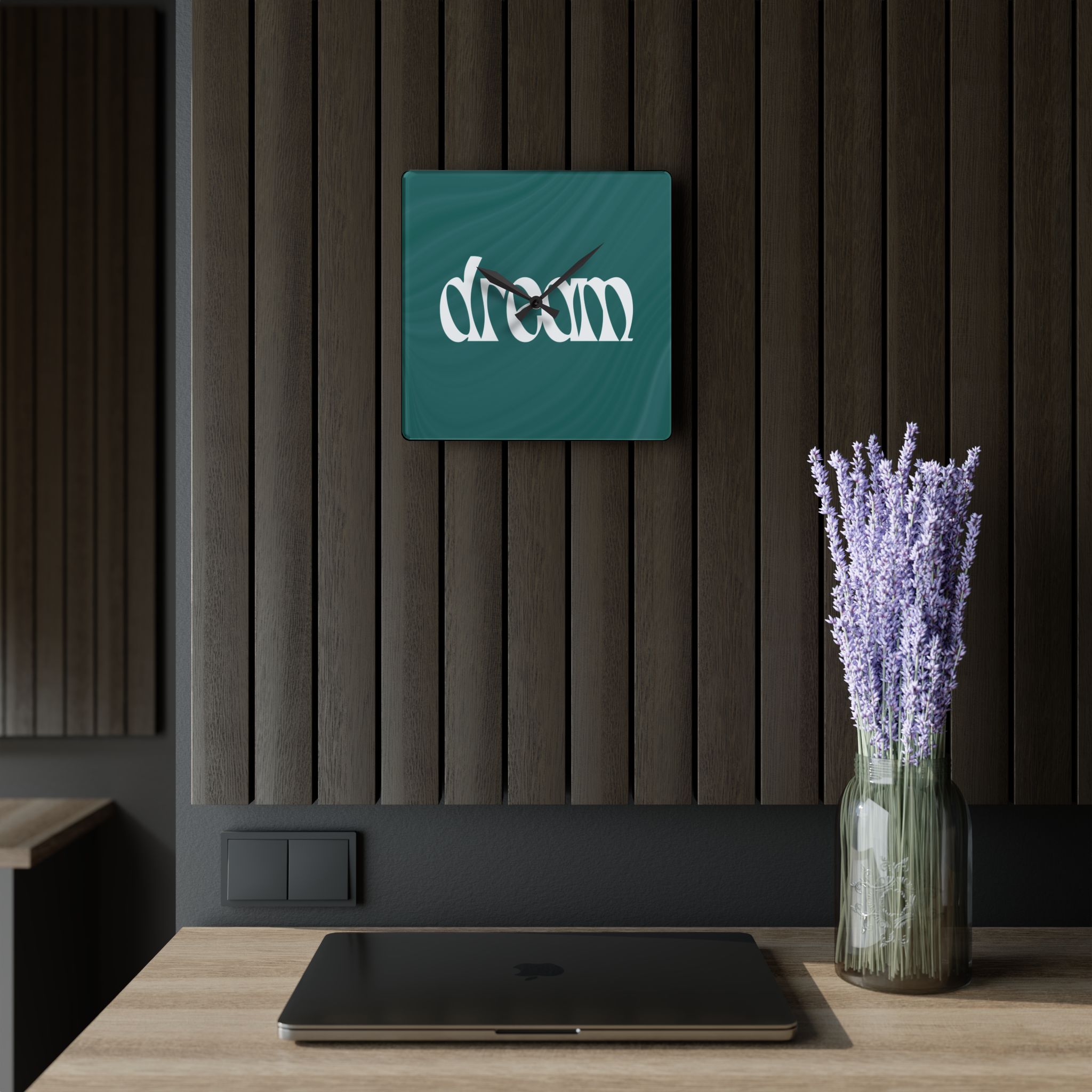 DREAM Acrylic Wall Clock - Image 12