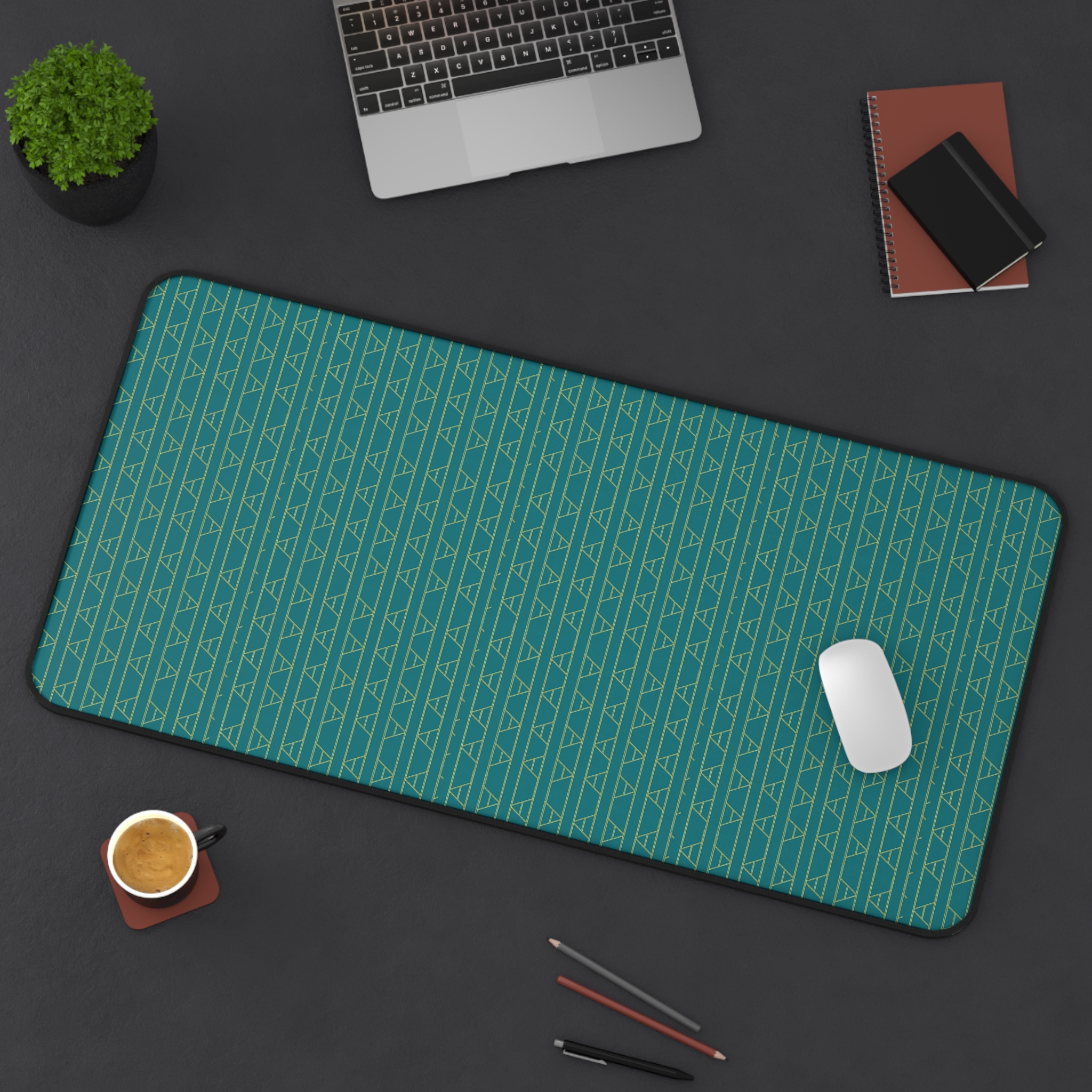 Kingston Desk Mat (in Teal) - Image 4