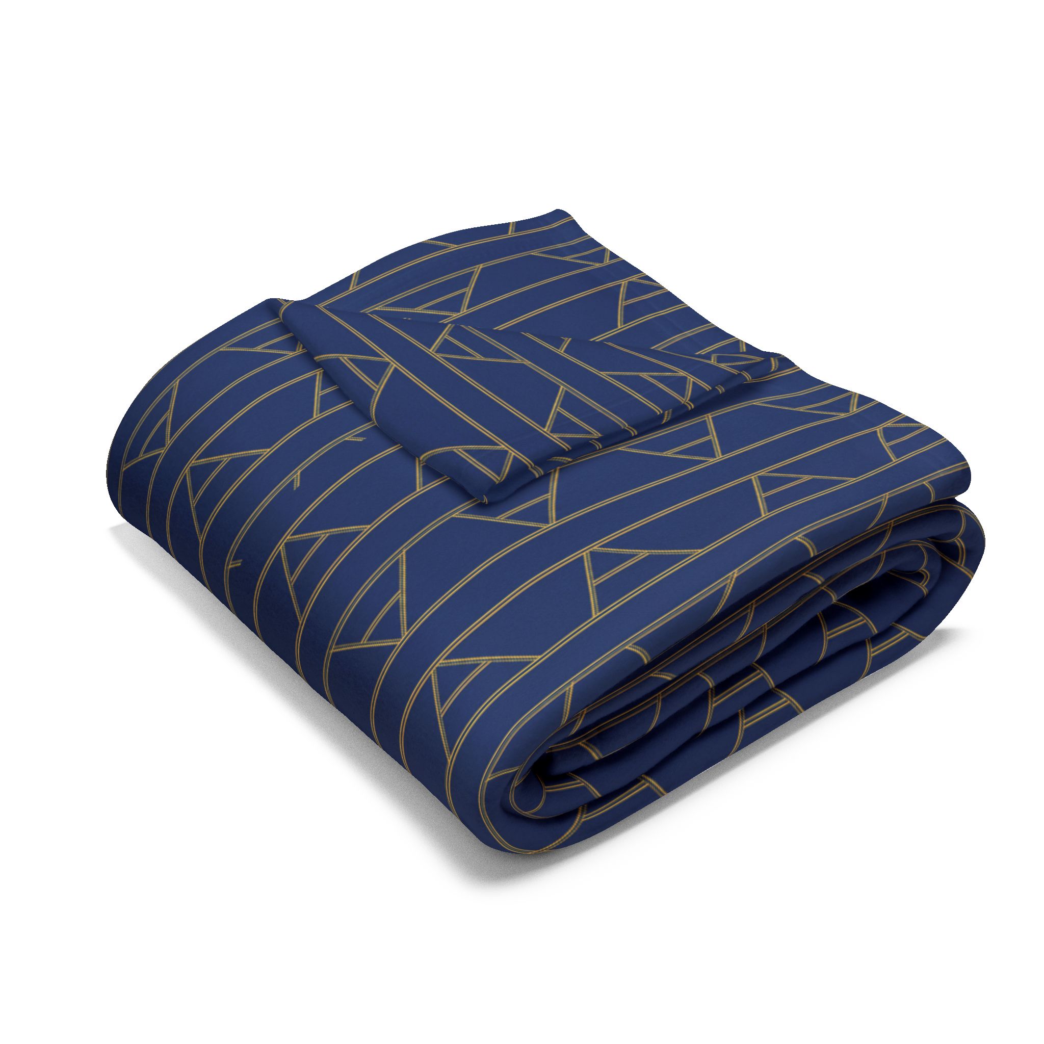 Kingston Arctic Fleece Blanket (in Blue) - Image 9