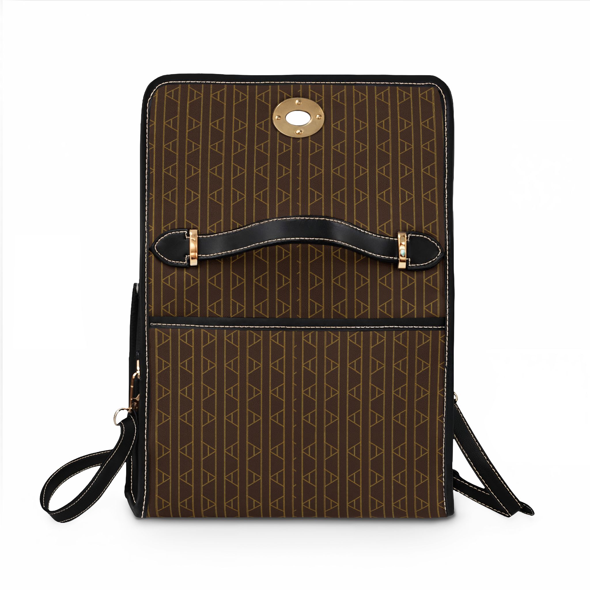 Kingston Canvas Bag (in Brown) - Image 7