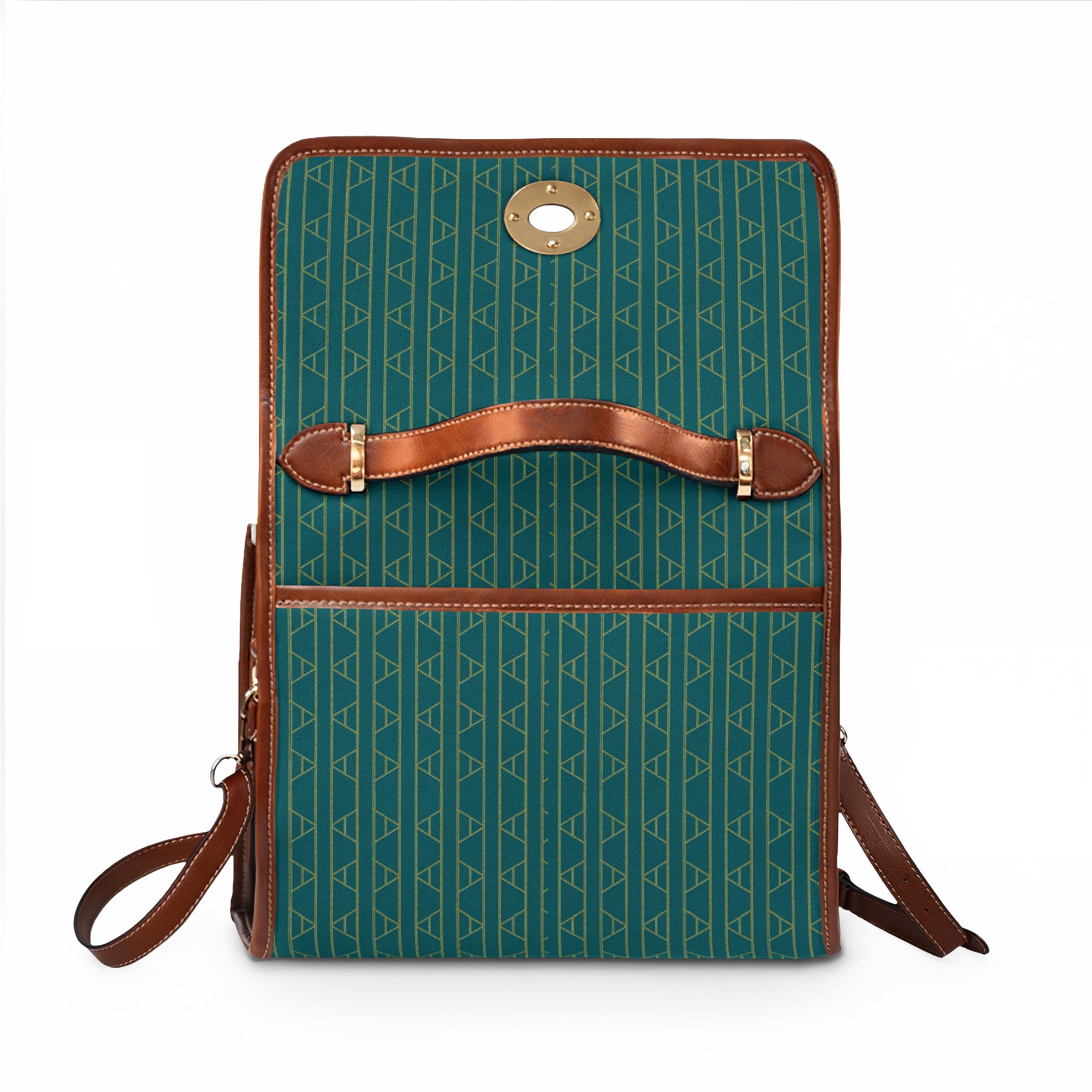 Kingston Canvas Bag (in Teal) - Image 2