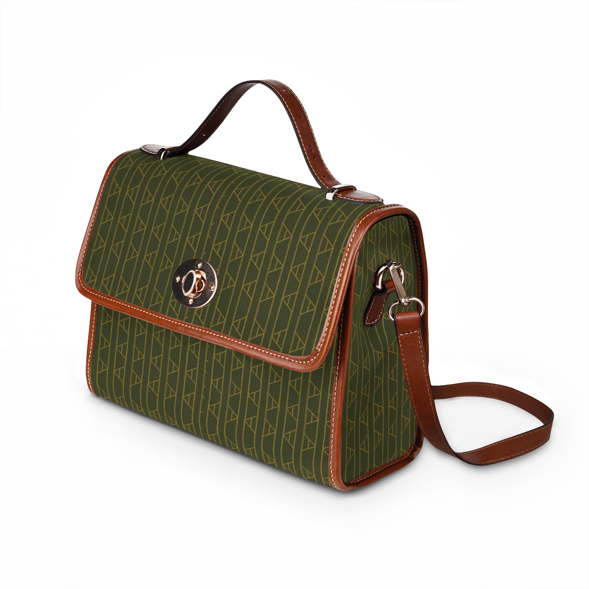 Kingston Canvas Bag (in Olive) - Image 3