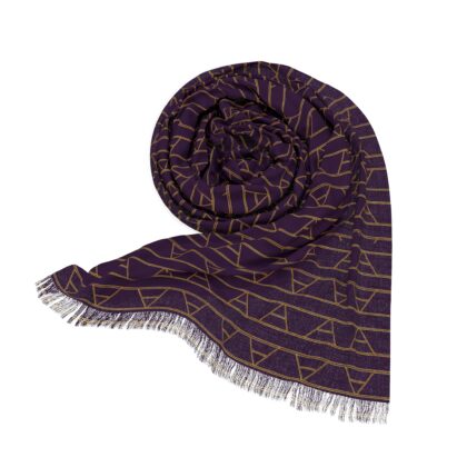 Kingston Scarf (in Purple)