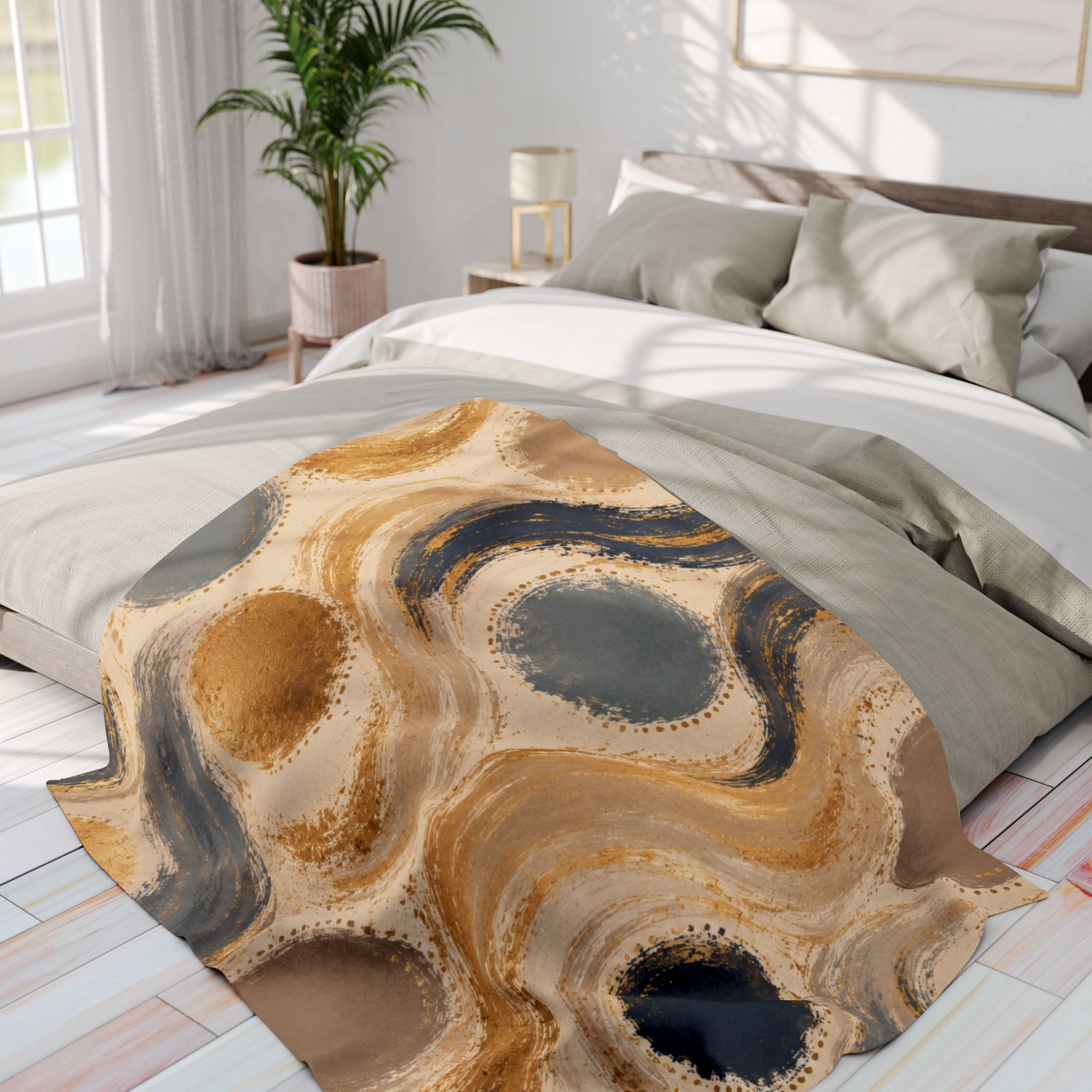 Encaenia Arctic Fleece Blanket (No. 01) - Image 11
