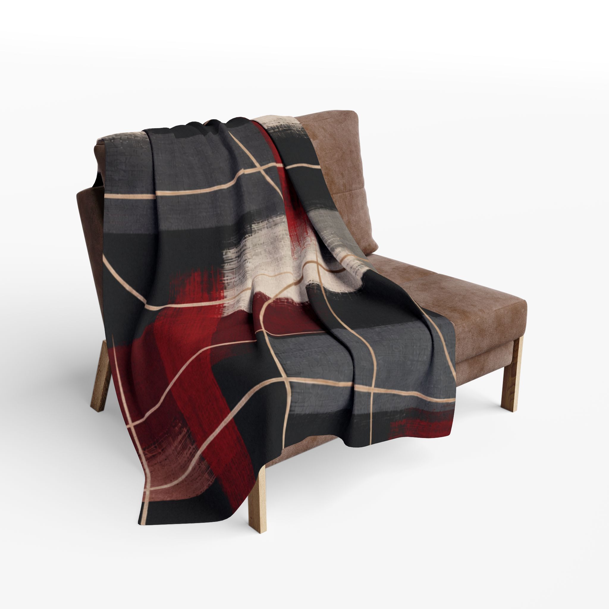 Cantonments Arctic Fleece Blanket (No. 01) - Image 4