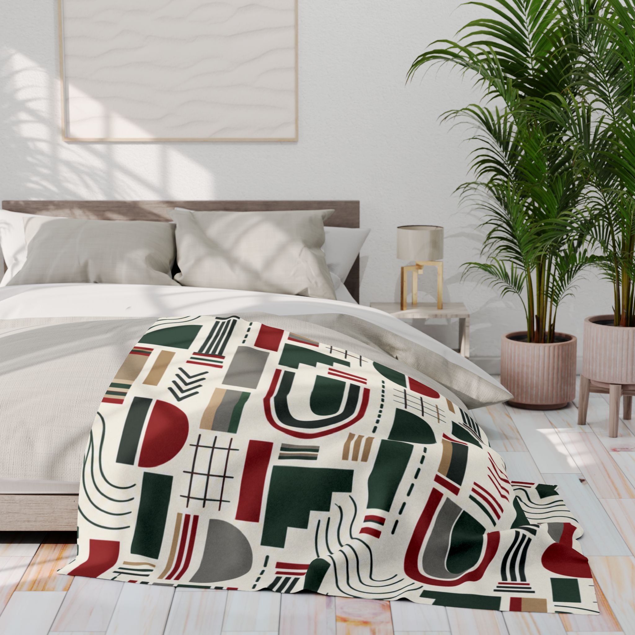 Portico Arctic Fleece Blanket (No. 04) - Image 6