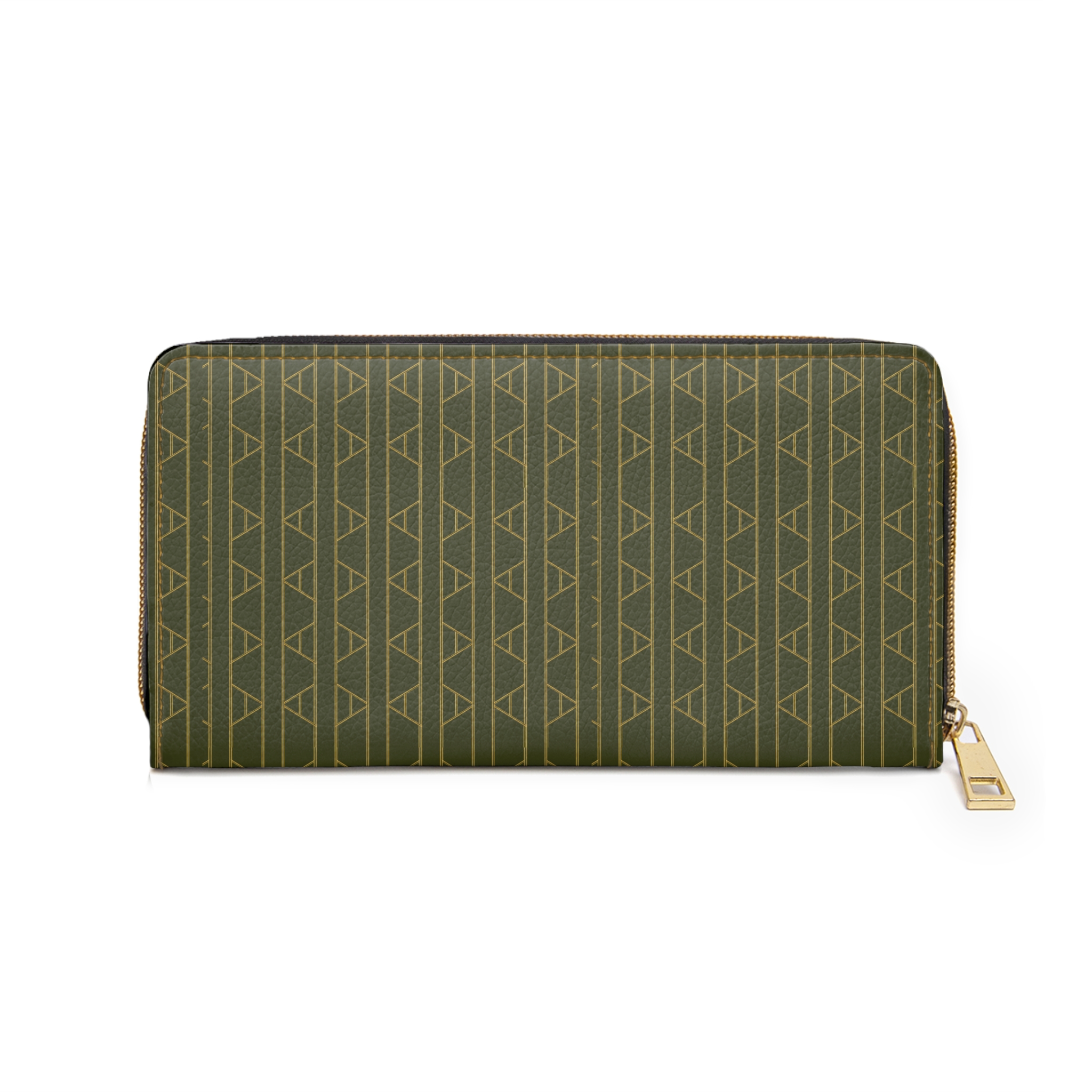 Kingston Zipper Wallet (in Olive) - Image 4