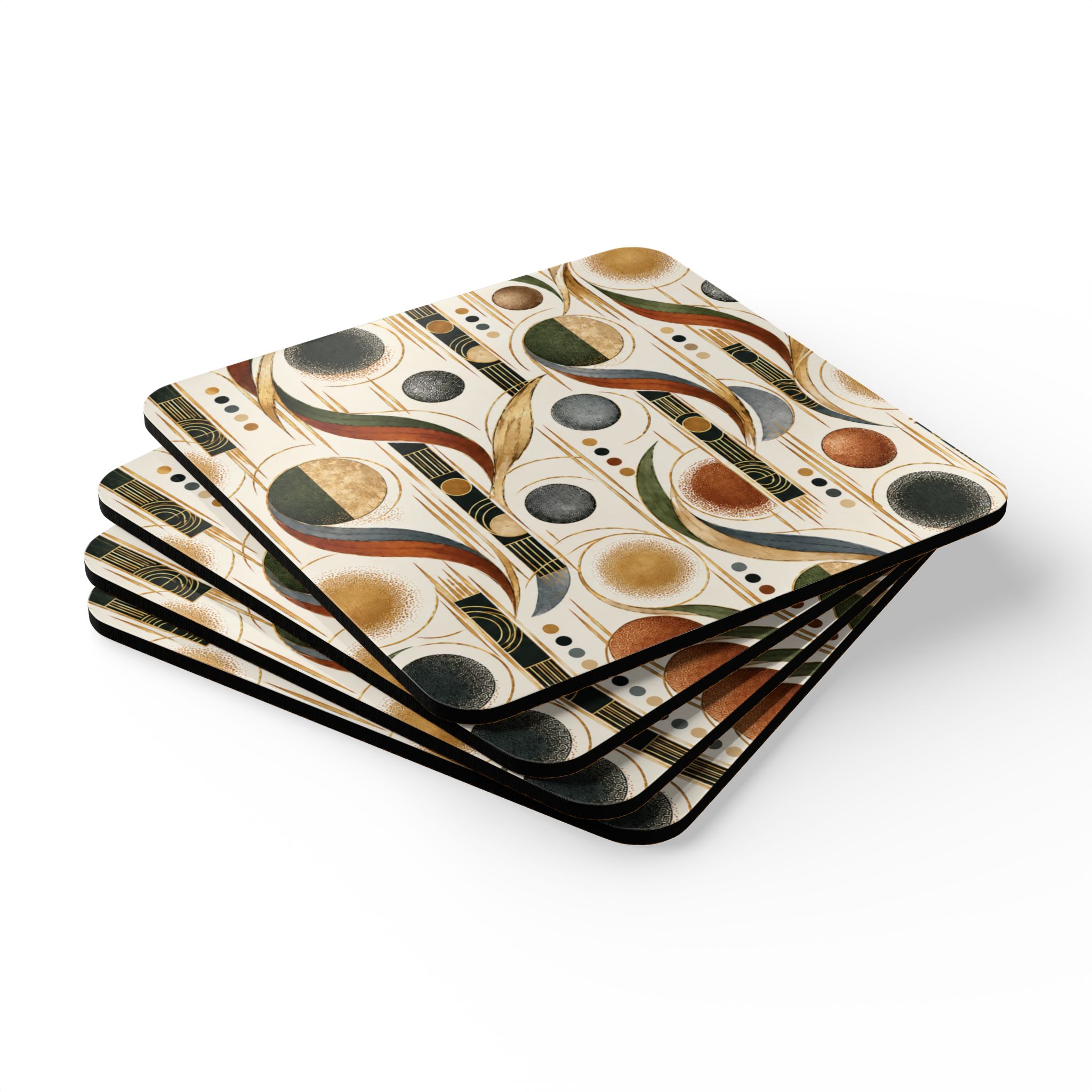 Ascendant Cork Coaster Set (No. 02) - Image 2