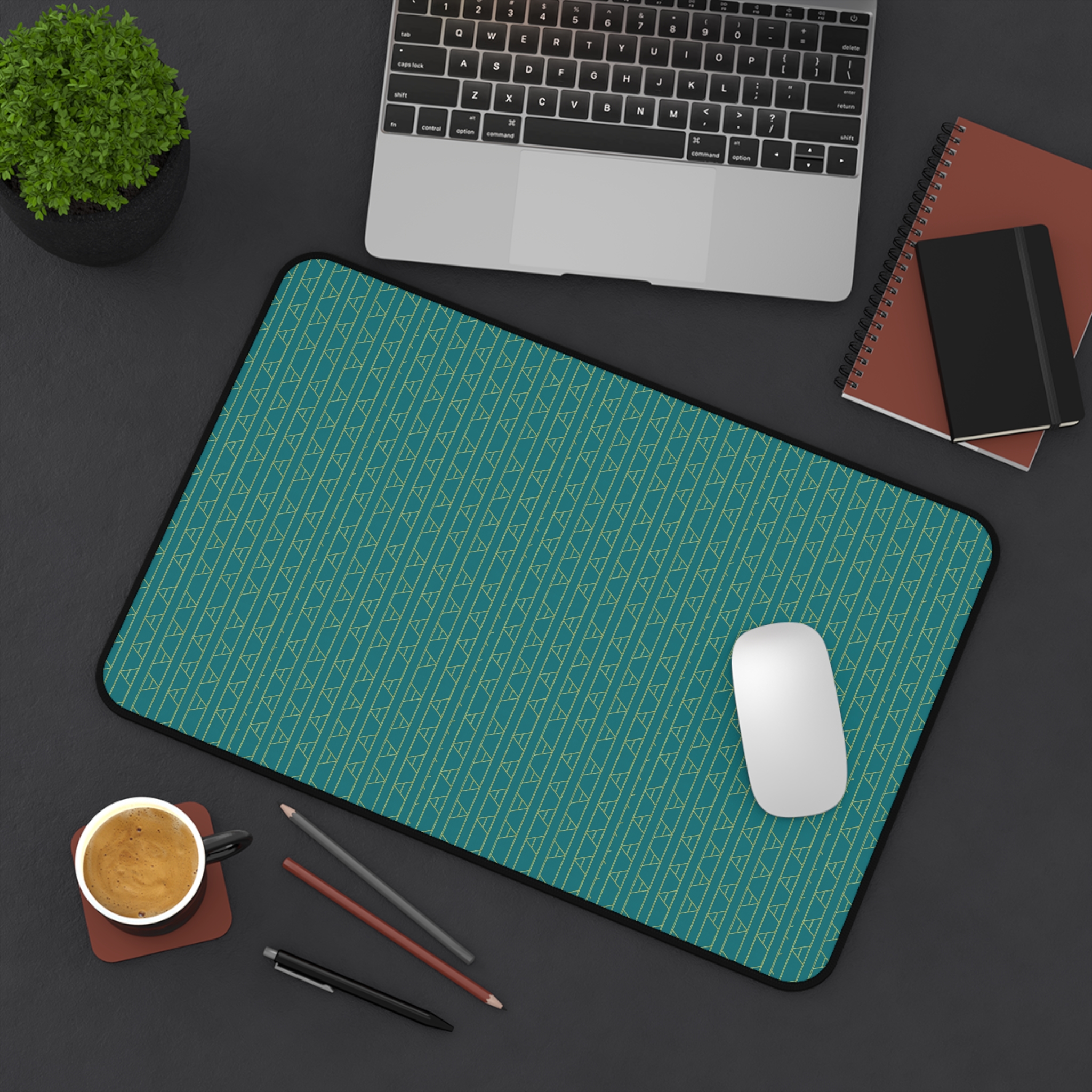Kingston Desk Mat (in Teal) - Image 9