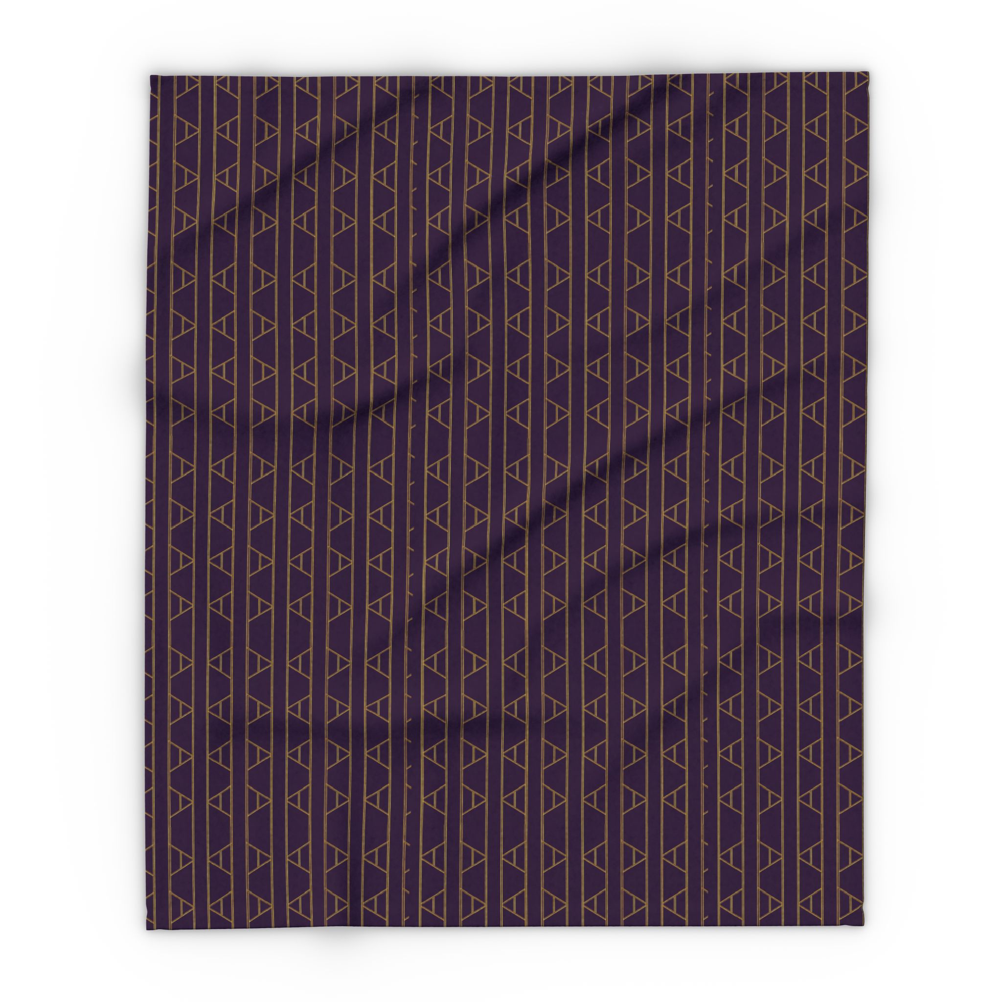 Kingston Arctic Fleece Blanket (in Purple) - Image 7