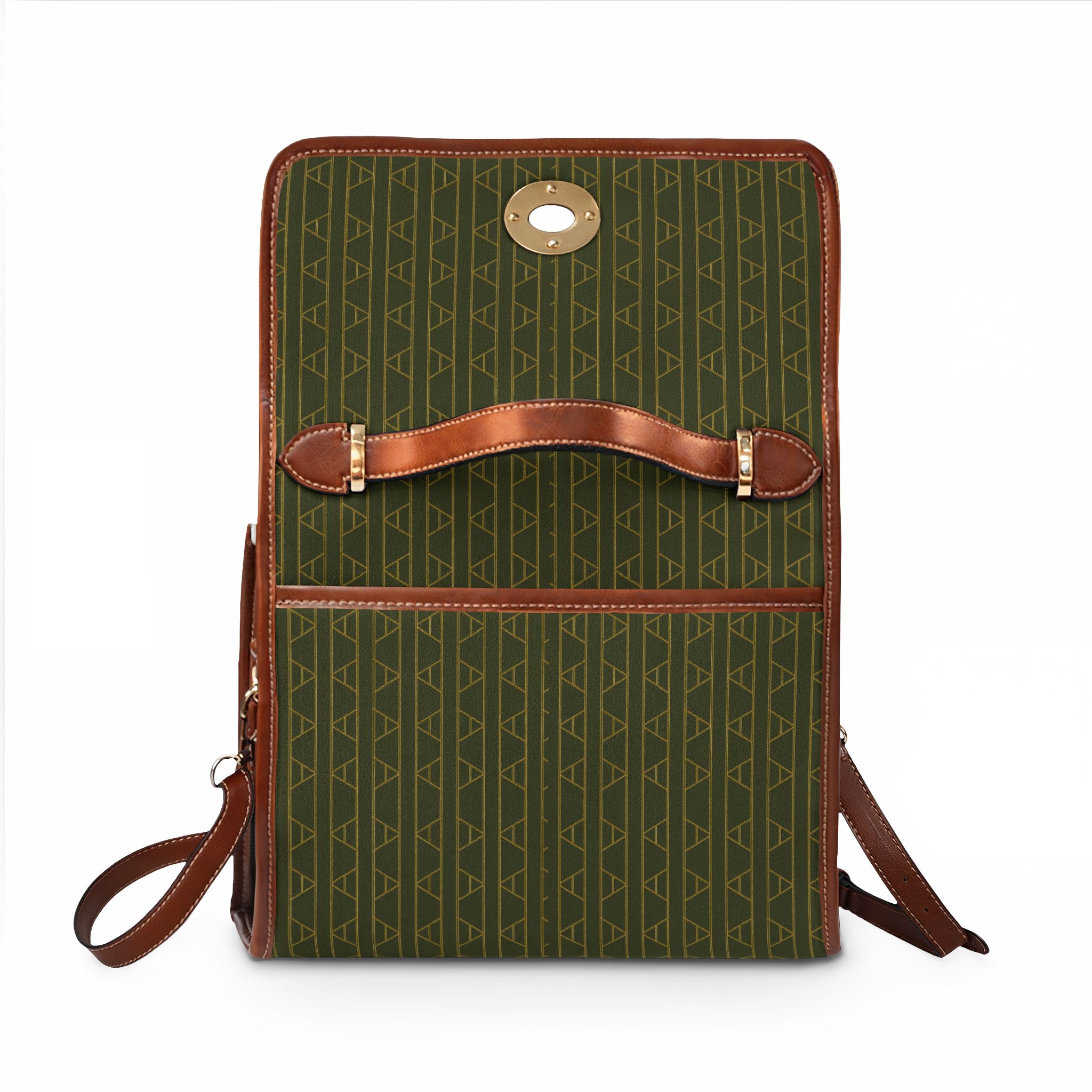 Kingston Canvas Bag (in Olive) - Image 2