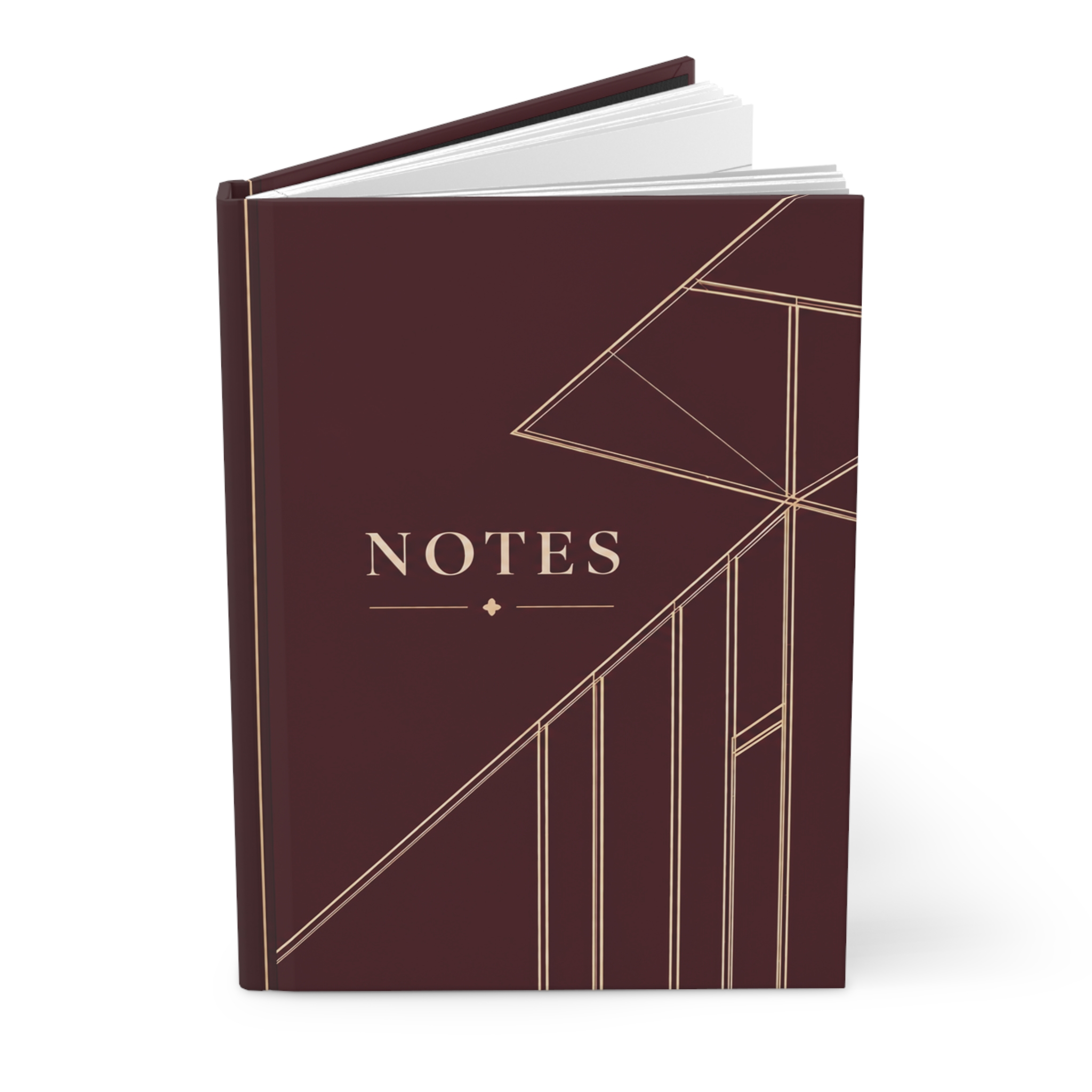 Kingston Hardcover Journal (in Burgundy) - Image 4