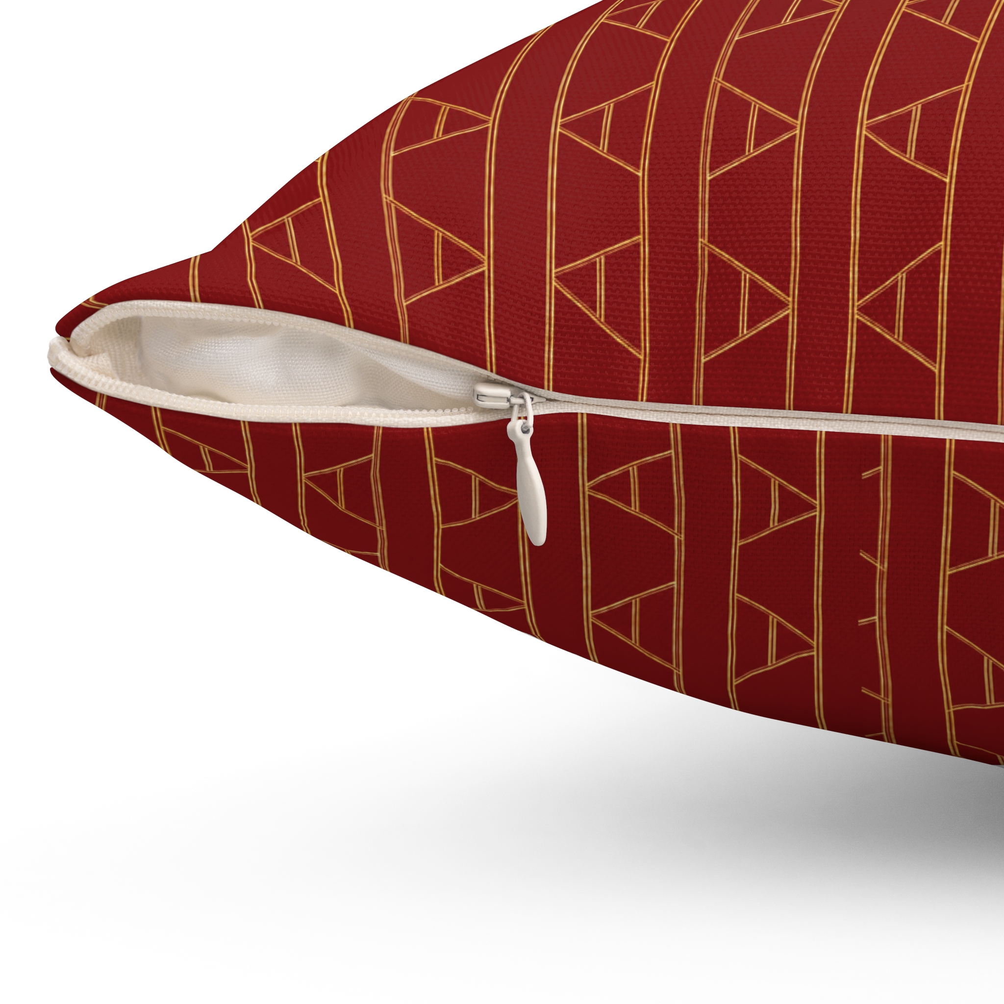 Kingston Throw Pillow (in Red) - Image 6