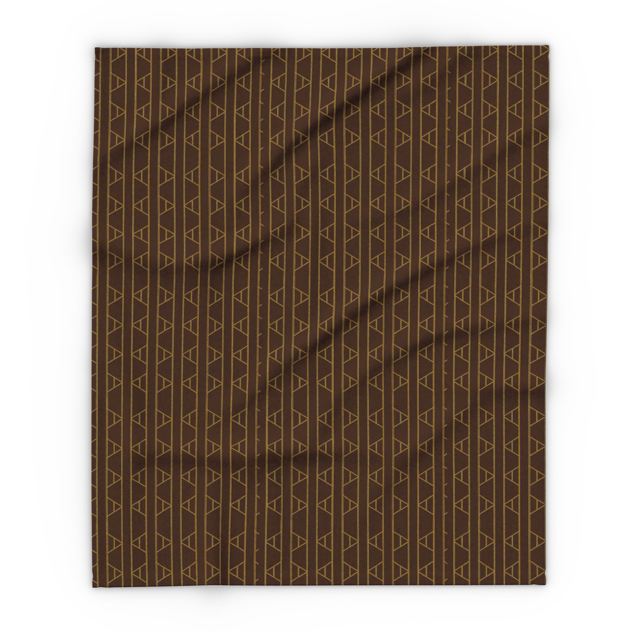 Kingston Arctic Fleece Blanket (in Brown) - Image 7