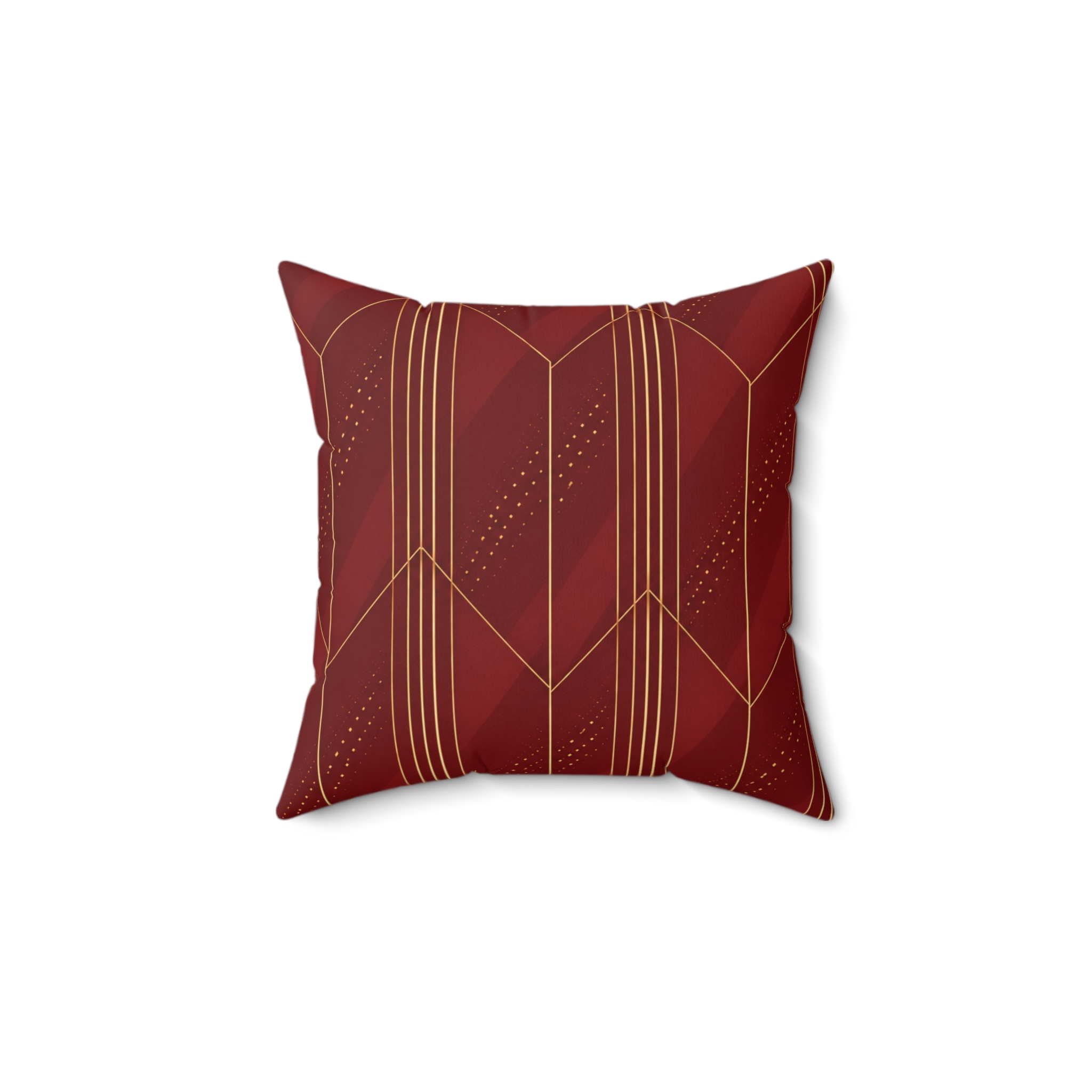 Endeavour Throw Pillow (in Red)
