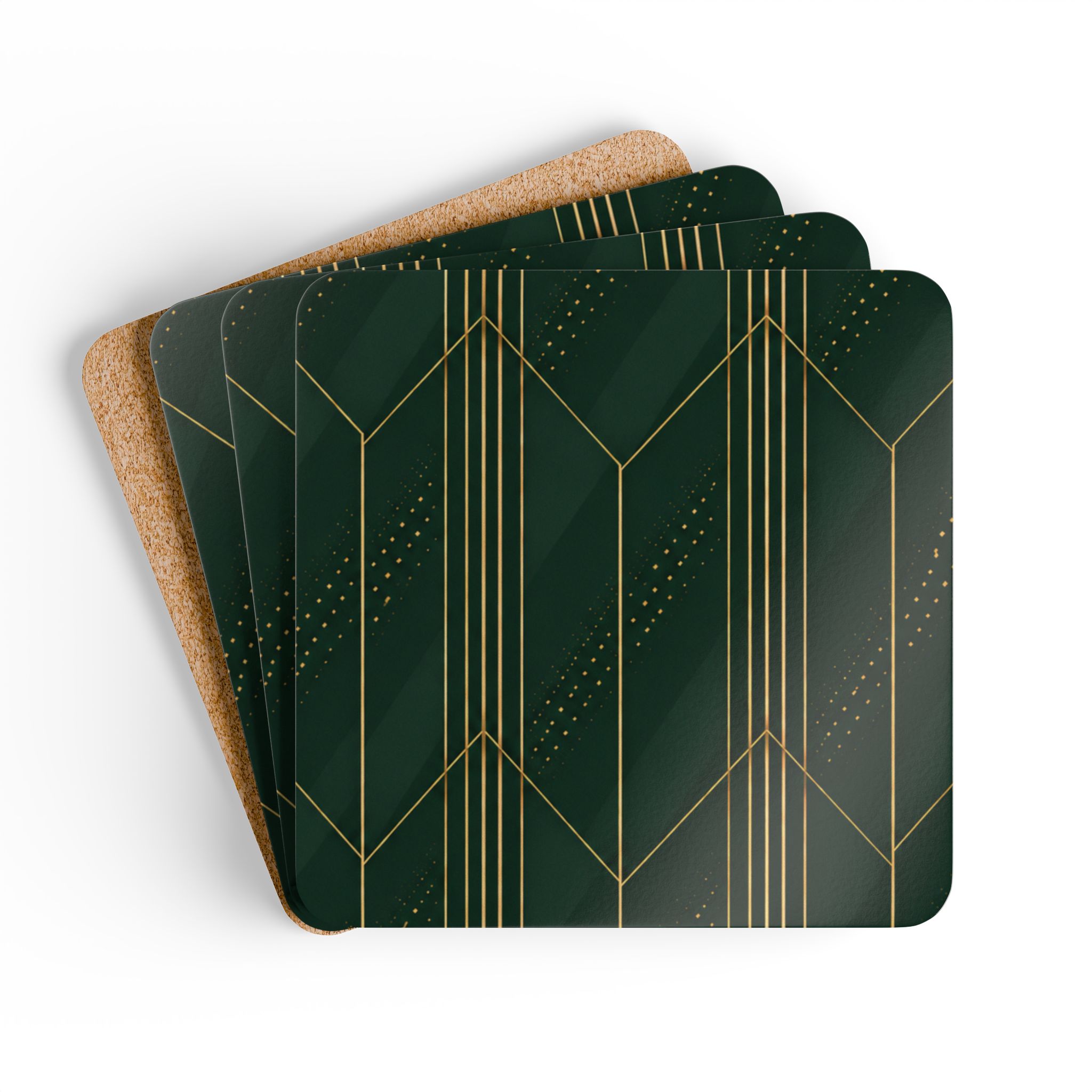 Endeavour Coaster Set (in Green)