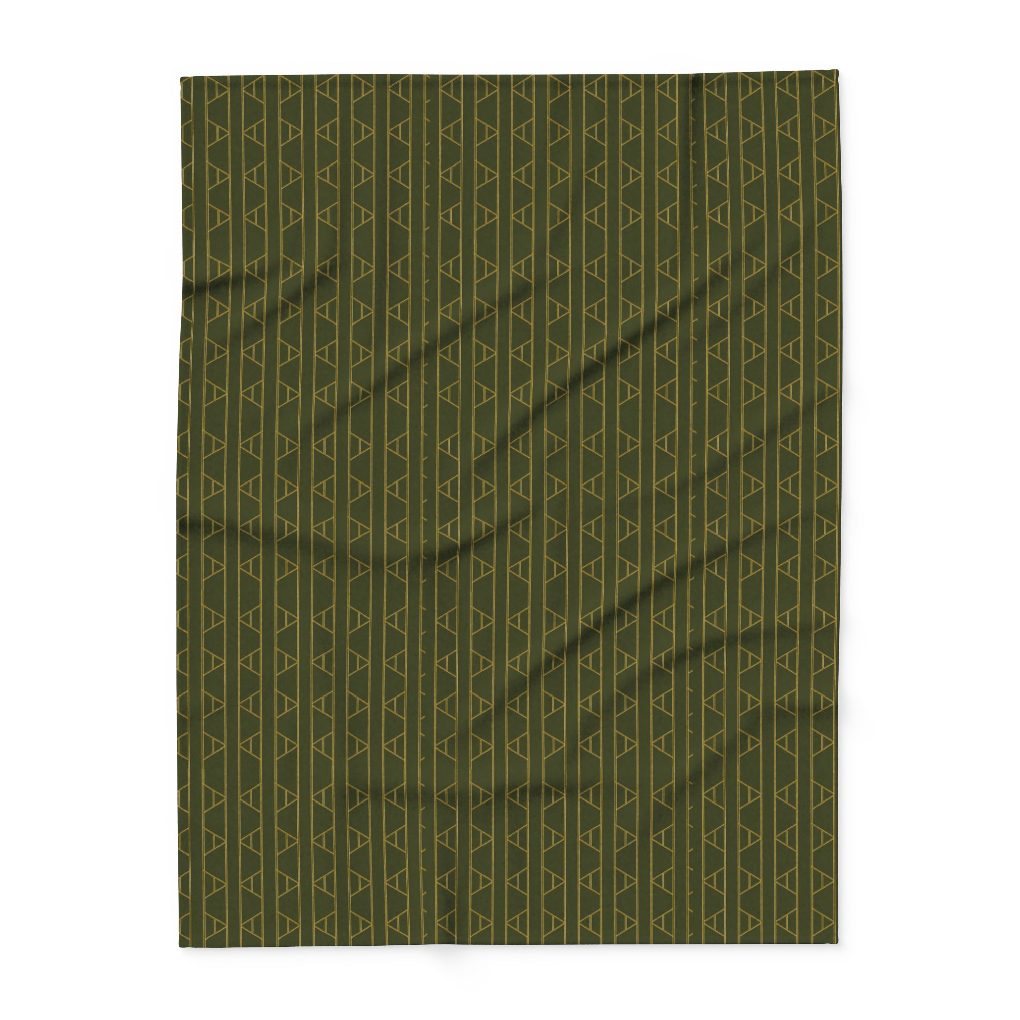 Kingston Arctic Fleece Blanket (in Olive) - Image 2