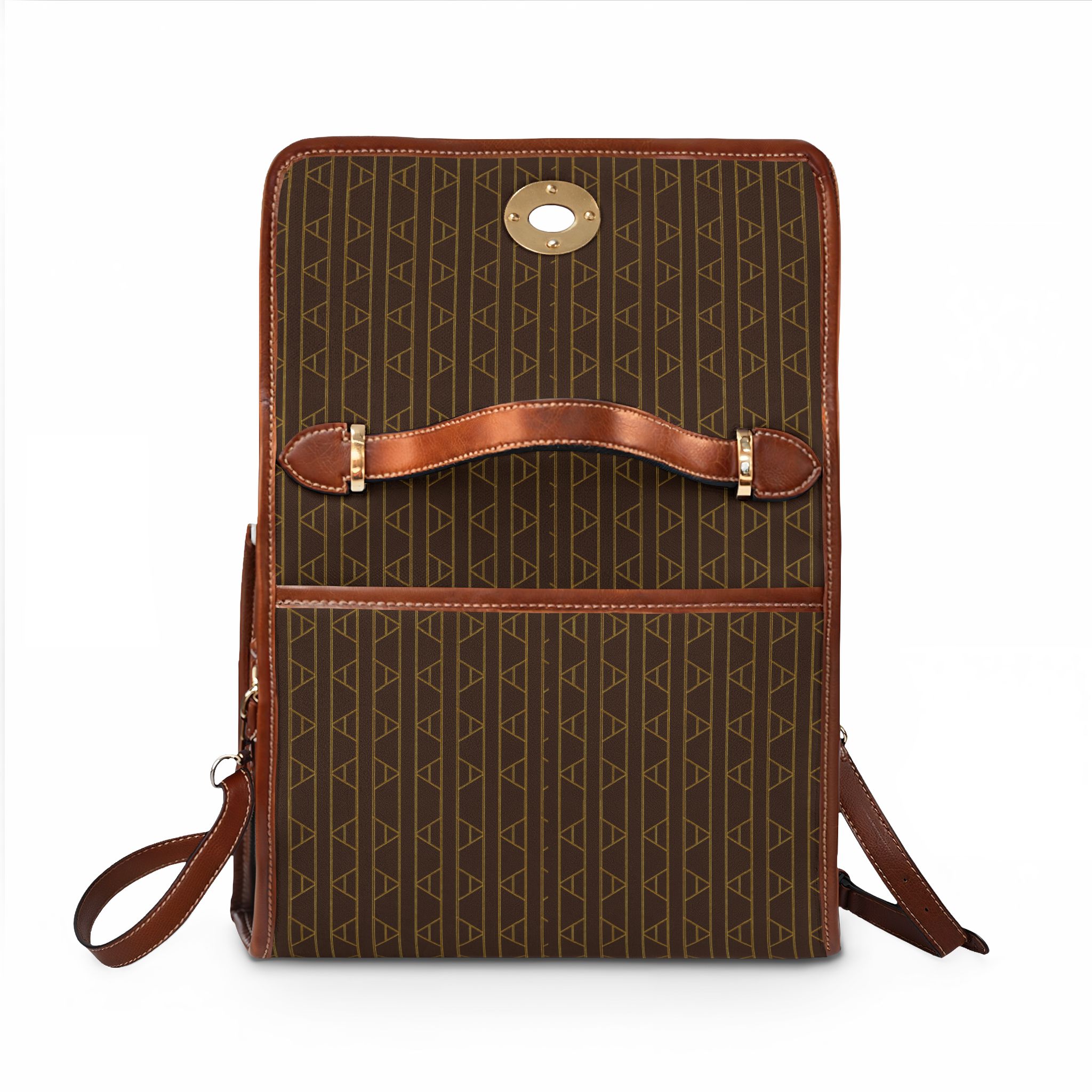 Kingston Canvas Bag (in Brown) - Image 2