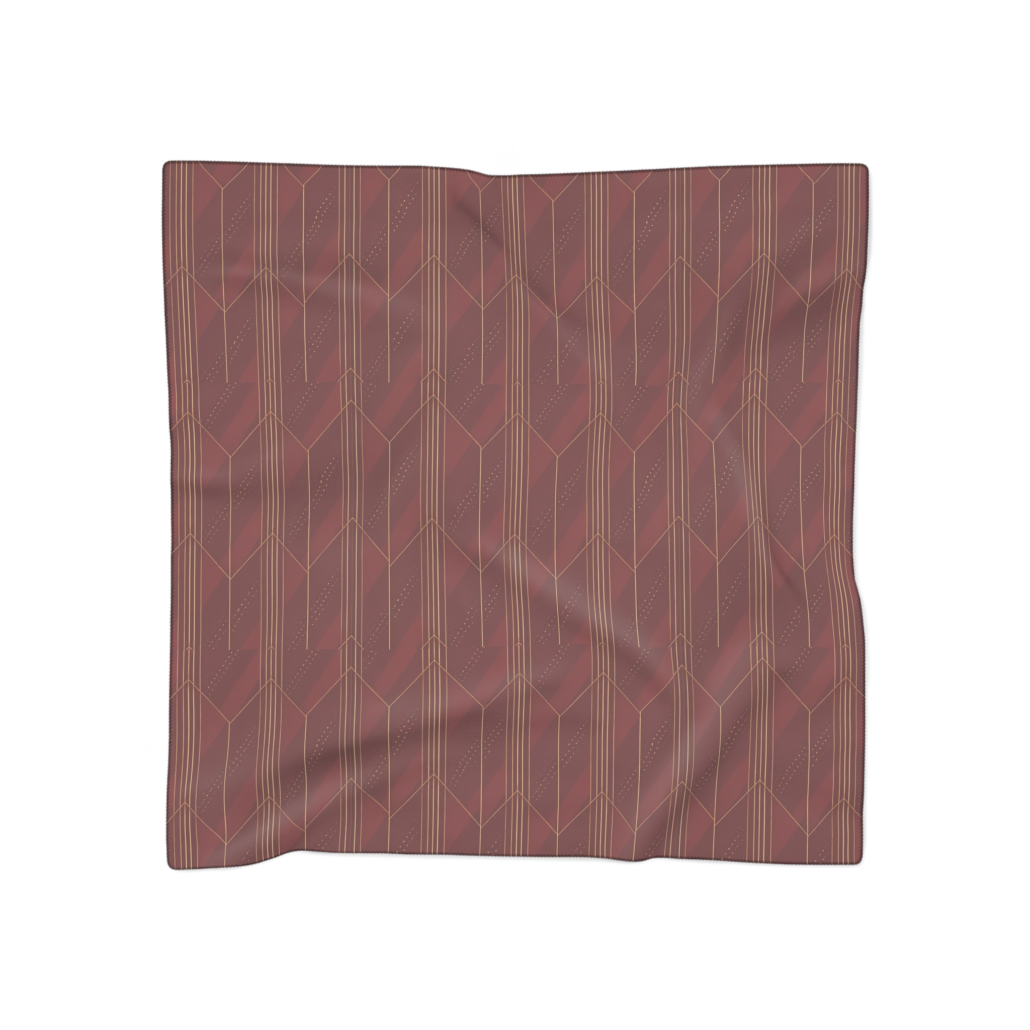 Endeavour Sheer Scarf (in Red) - Image 2