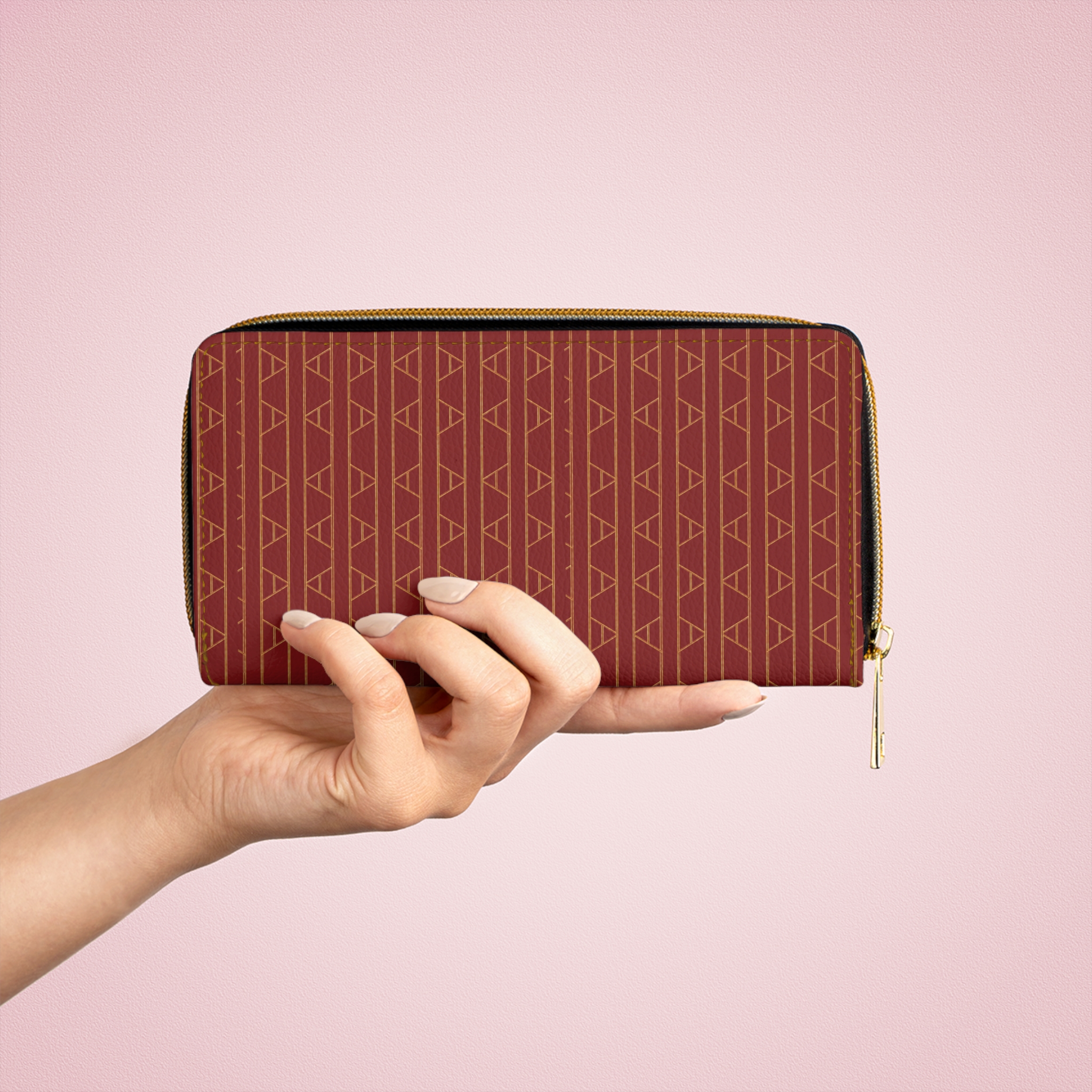 Kingston Zipper Wallet (in Red) - Image 7