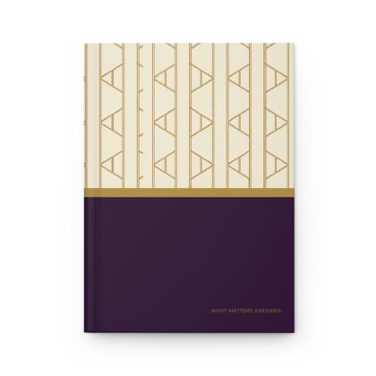 Kingston Action Journal (in Aubergine & Cream)