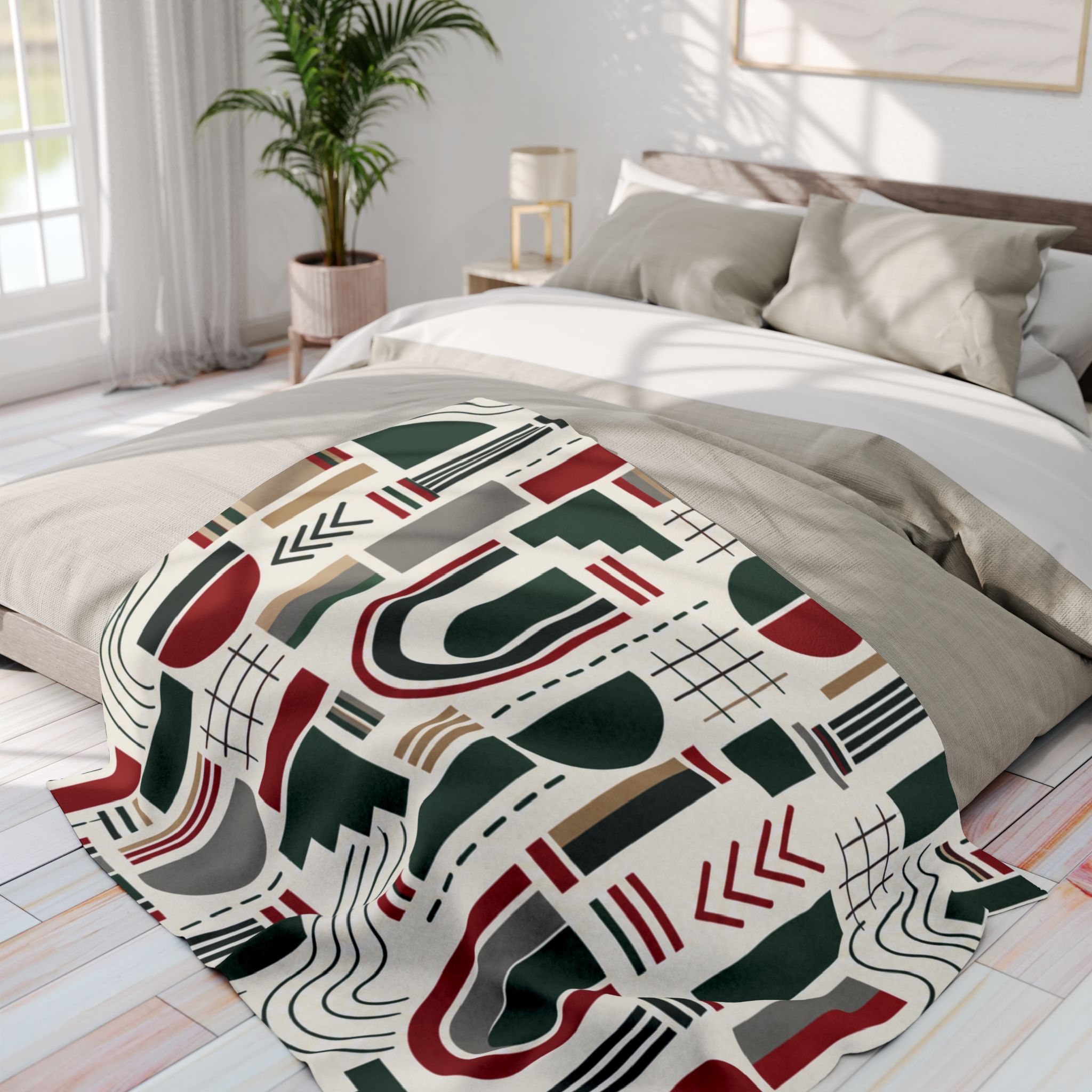 Portico Arctic Fleece Blanket (No. 04) - Image 5