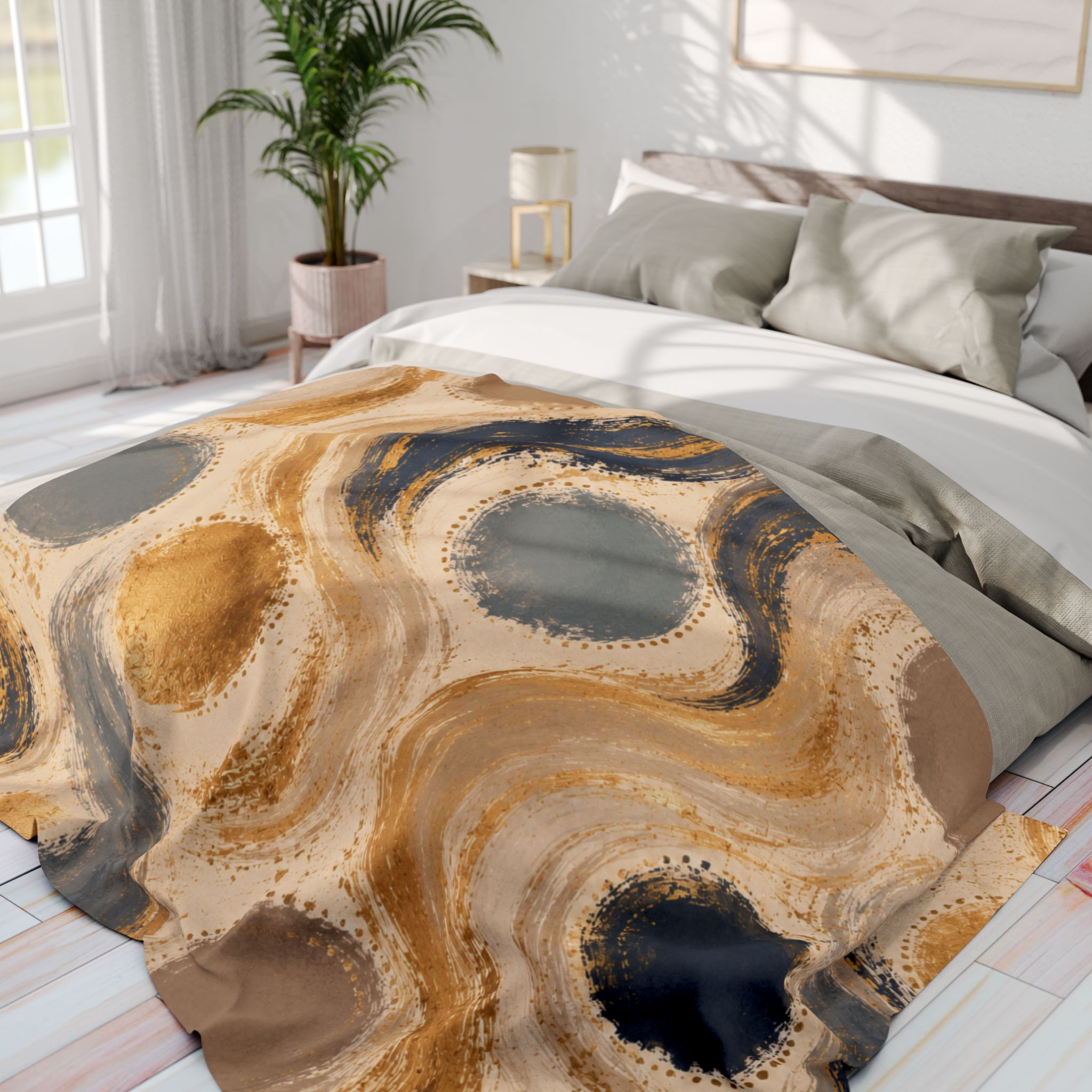 Encaenia Arctic Fleece Blanket (No. 01) - Image 5