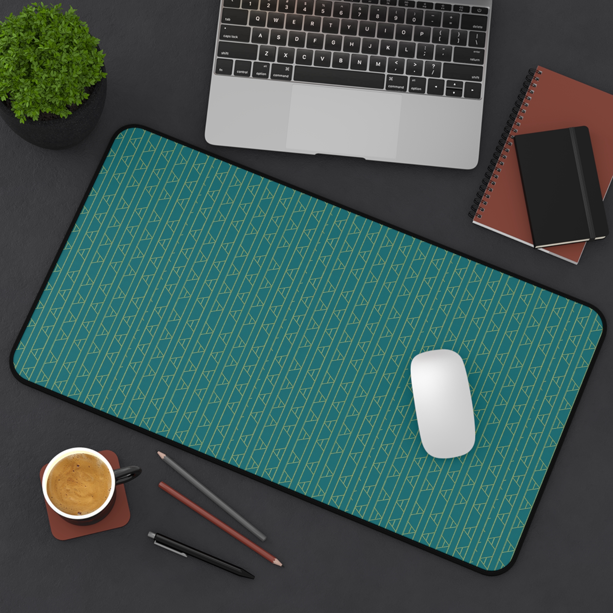 Kingston Desk Mat (in Teal) - Image 14