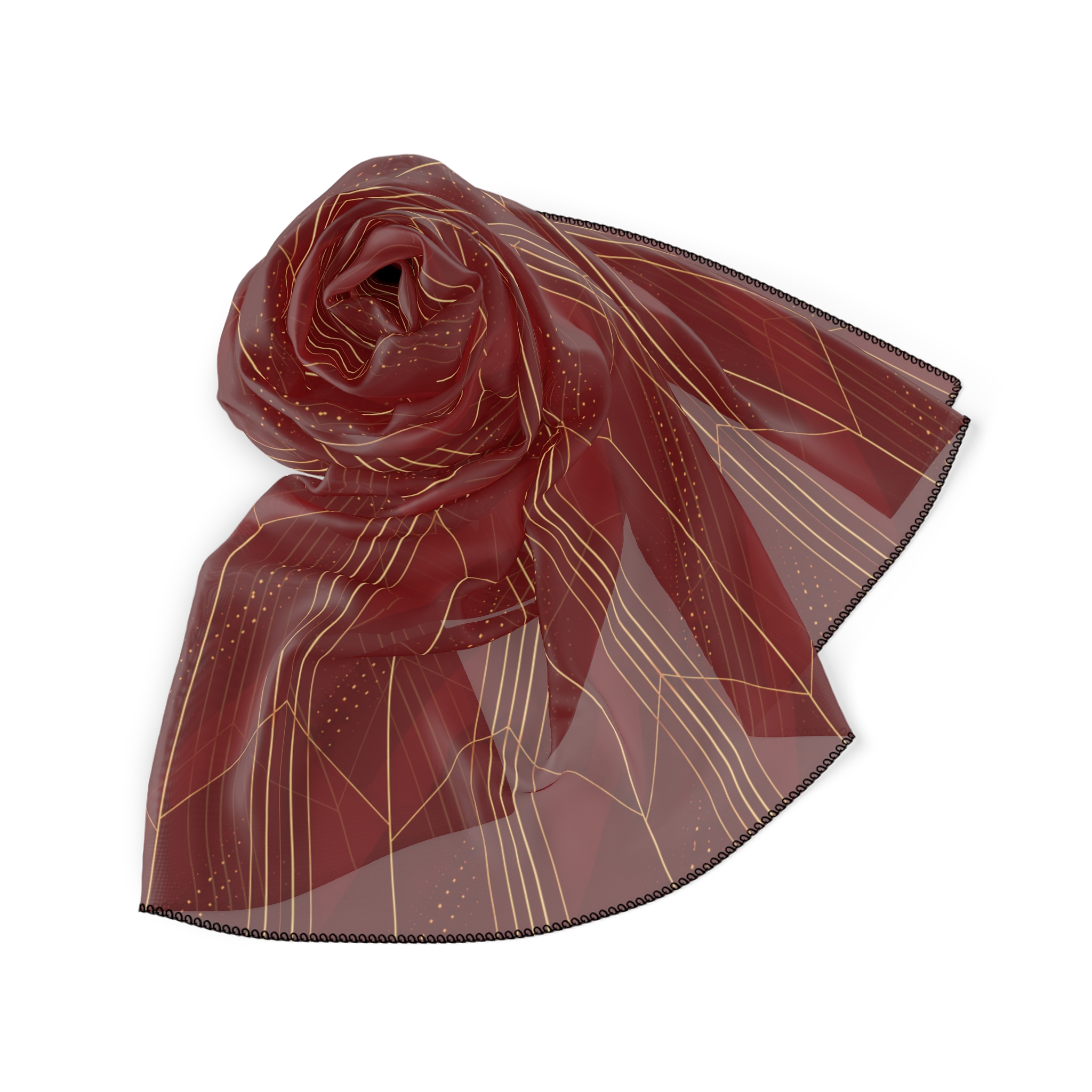 Endeavour Sheer Scarf (in Red)