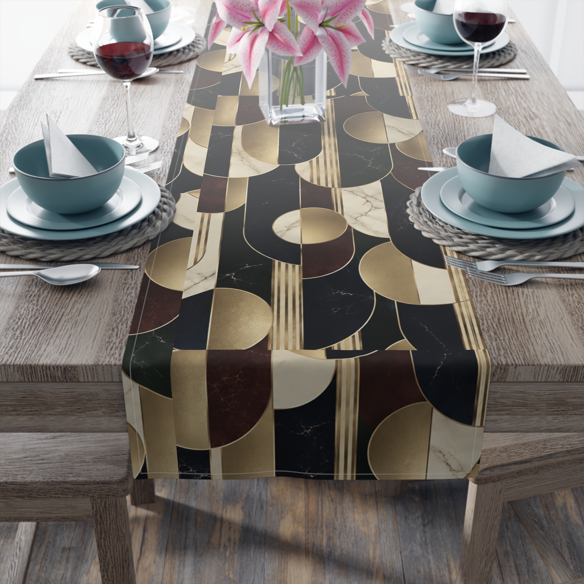 Cedarcliffe Table Runner (in Marble) - Image 8