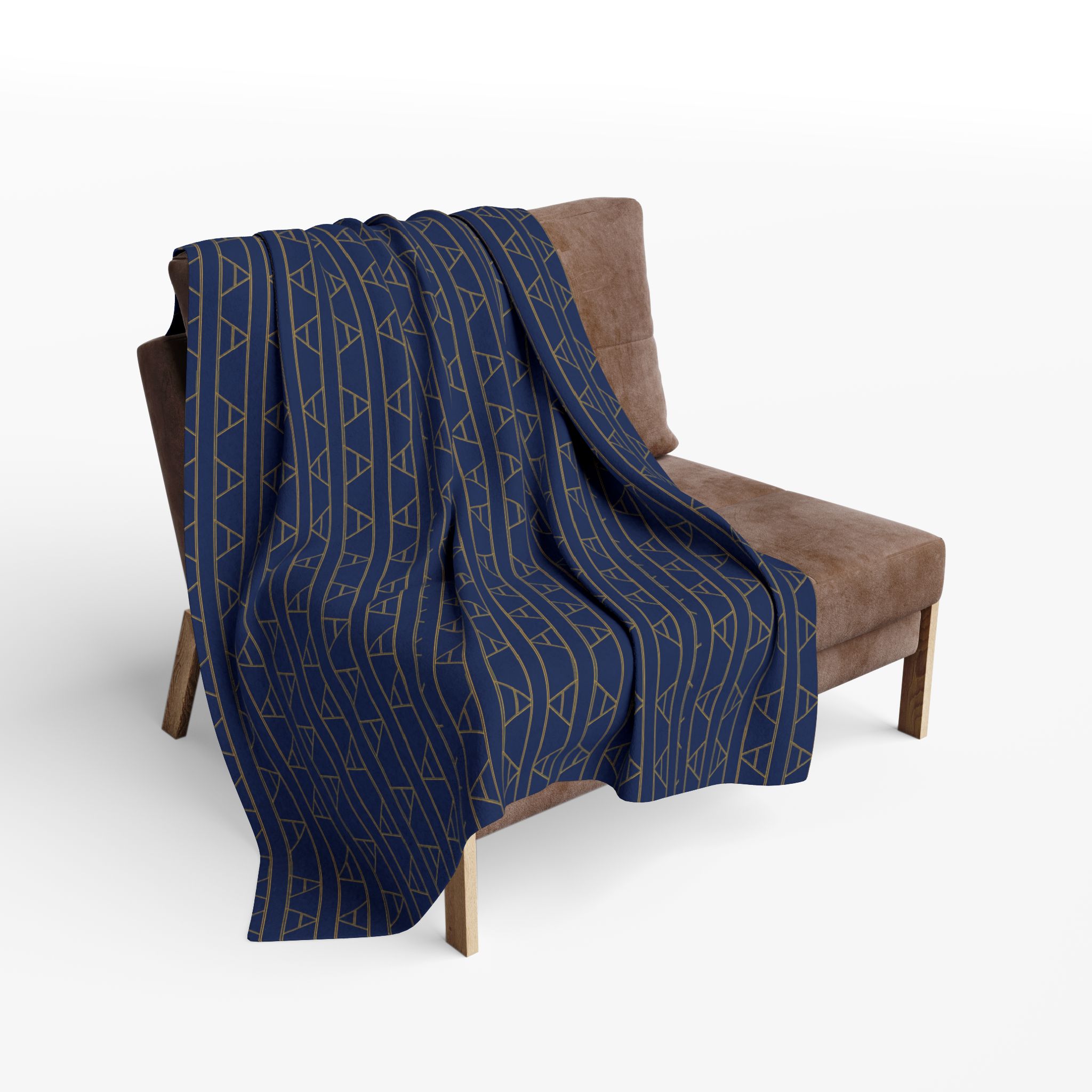 Kingston Arctic Fleece Blanket (in Blue) - Image 10