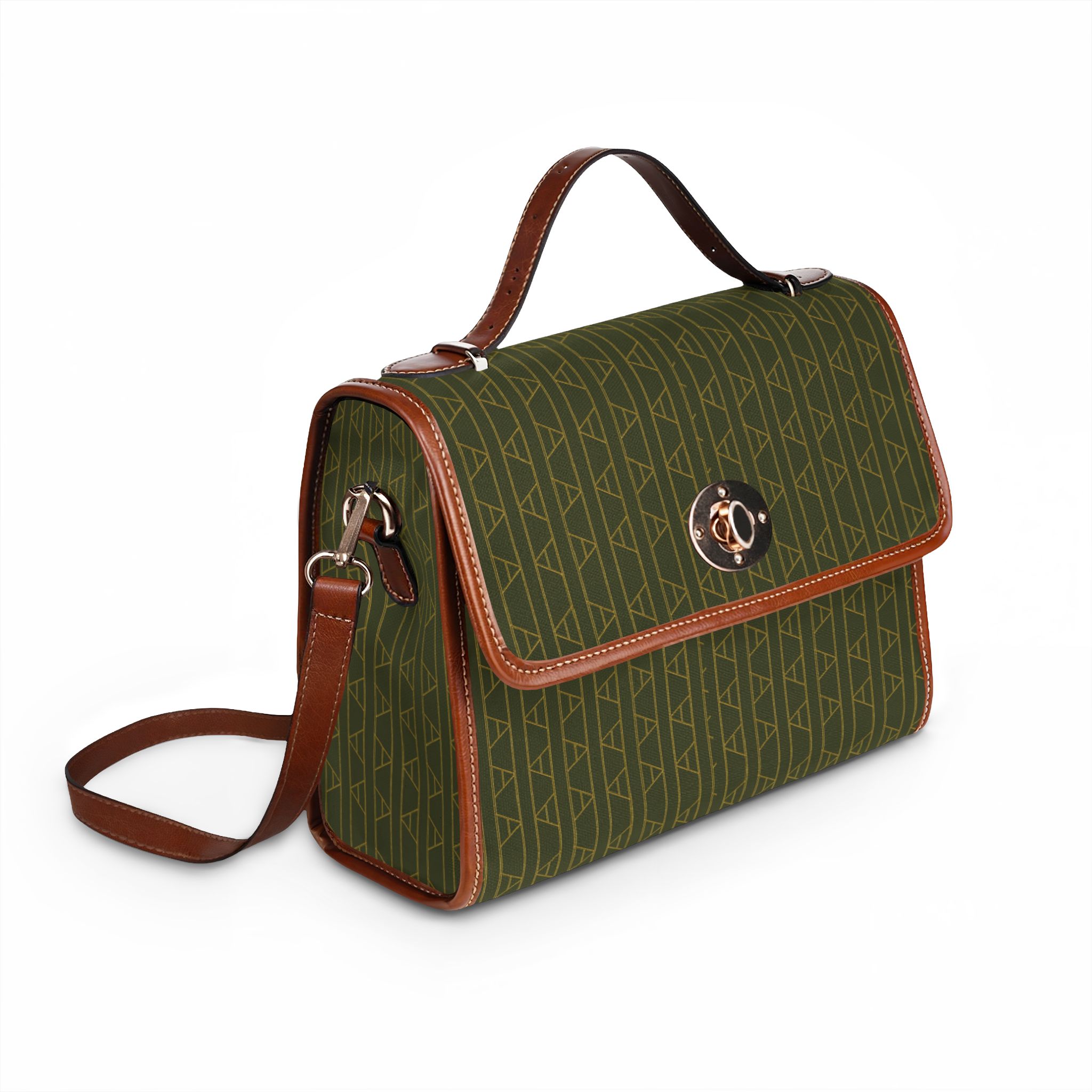 Kingston Canvas Bag (in Olive) - Image 4