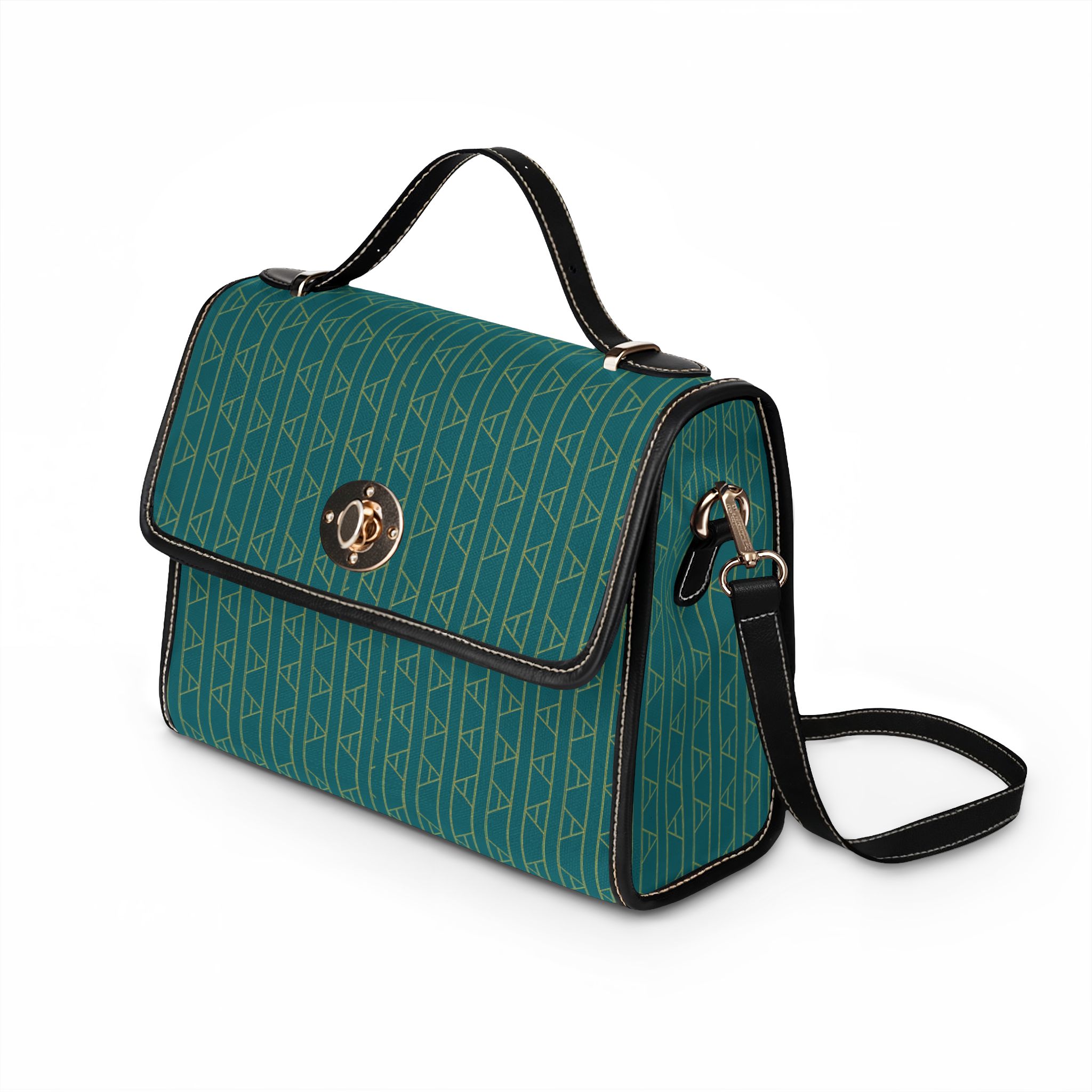 Kingston Canvas Bag (in Teal) - Image 8