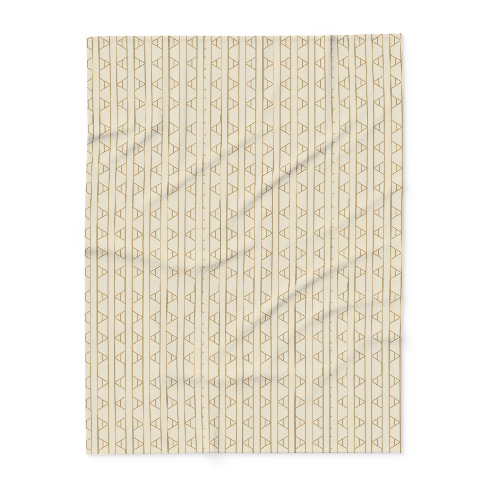 Kingston Arctic Fleece Blanket (in Cream) - Image 2