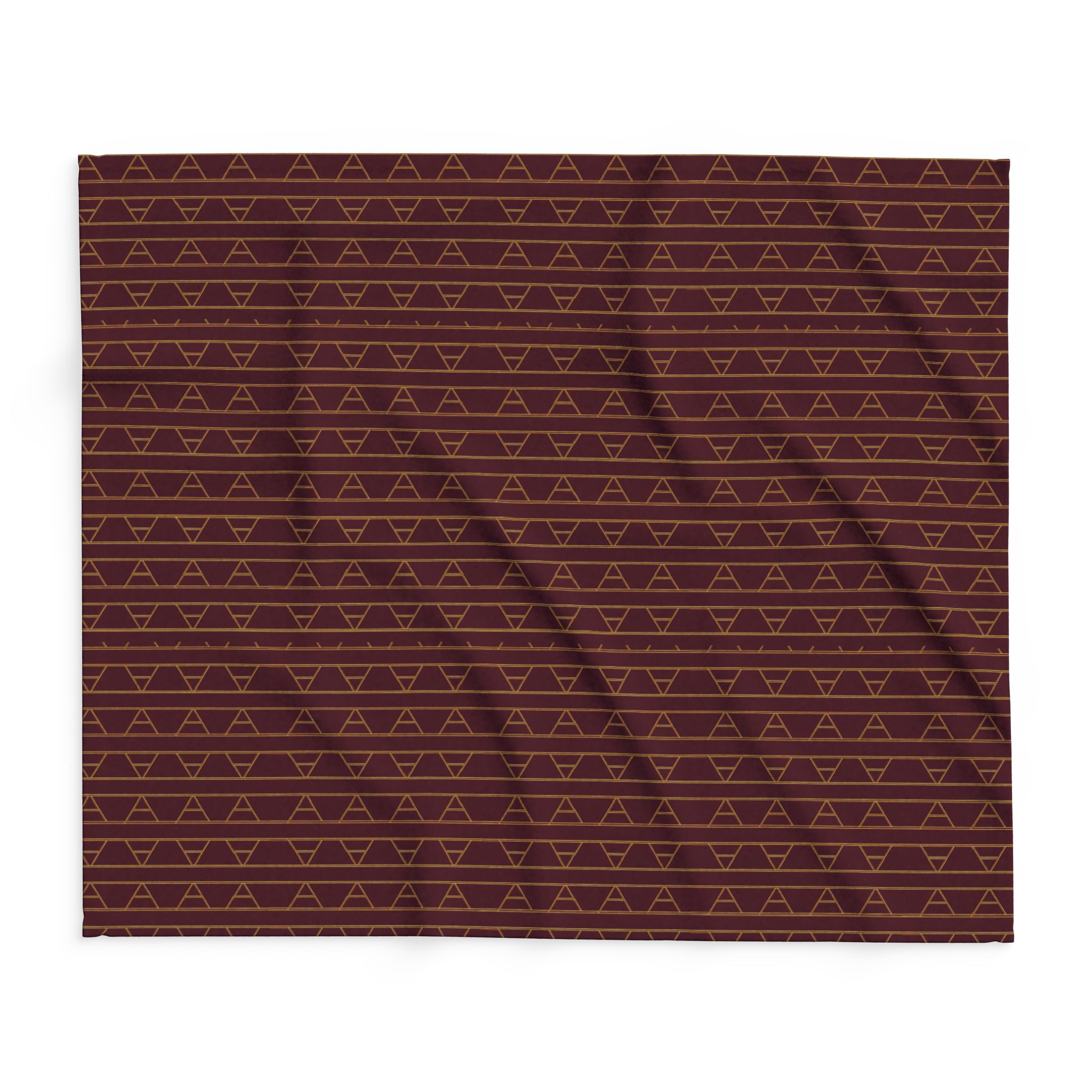 Kingston Arctic Fleece Blanket (in Burgundy/Wine) - Image 8