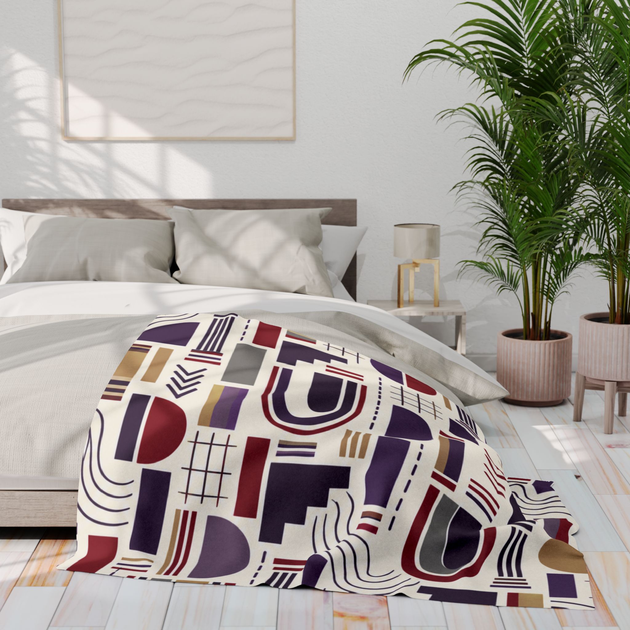 Portico Arctic Fleece Blanket (No. 03) - Image 6