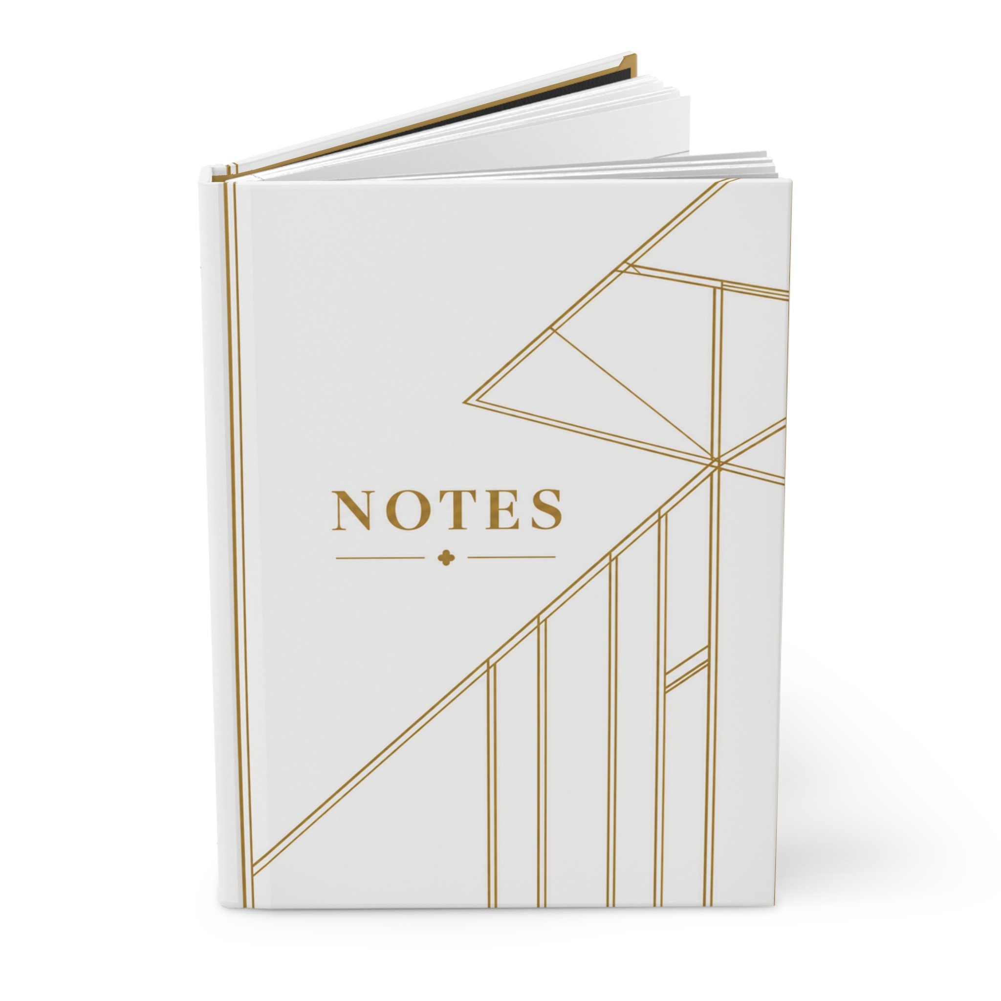 Kingston Hardcover Journal (in White & Gold) - Image 4