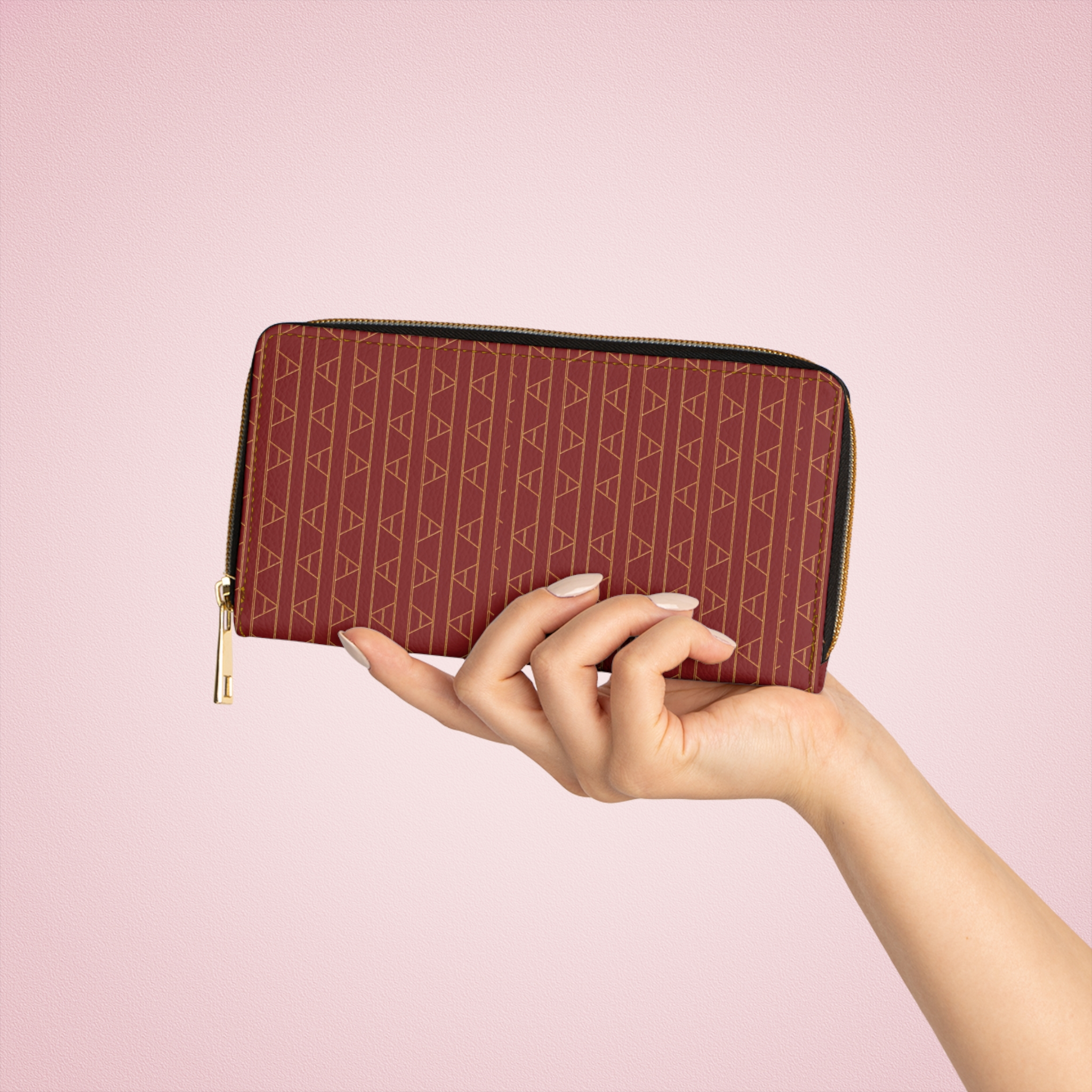 Kingston Zipper Wallet (in Red) - Image 6